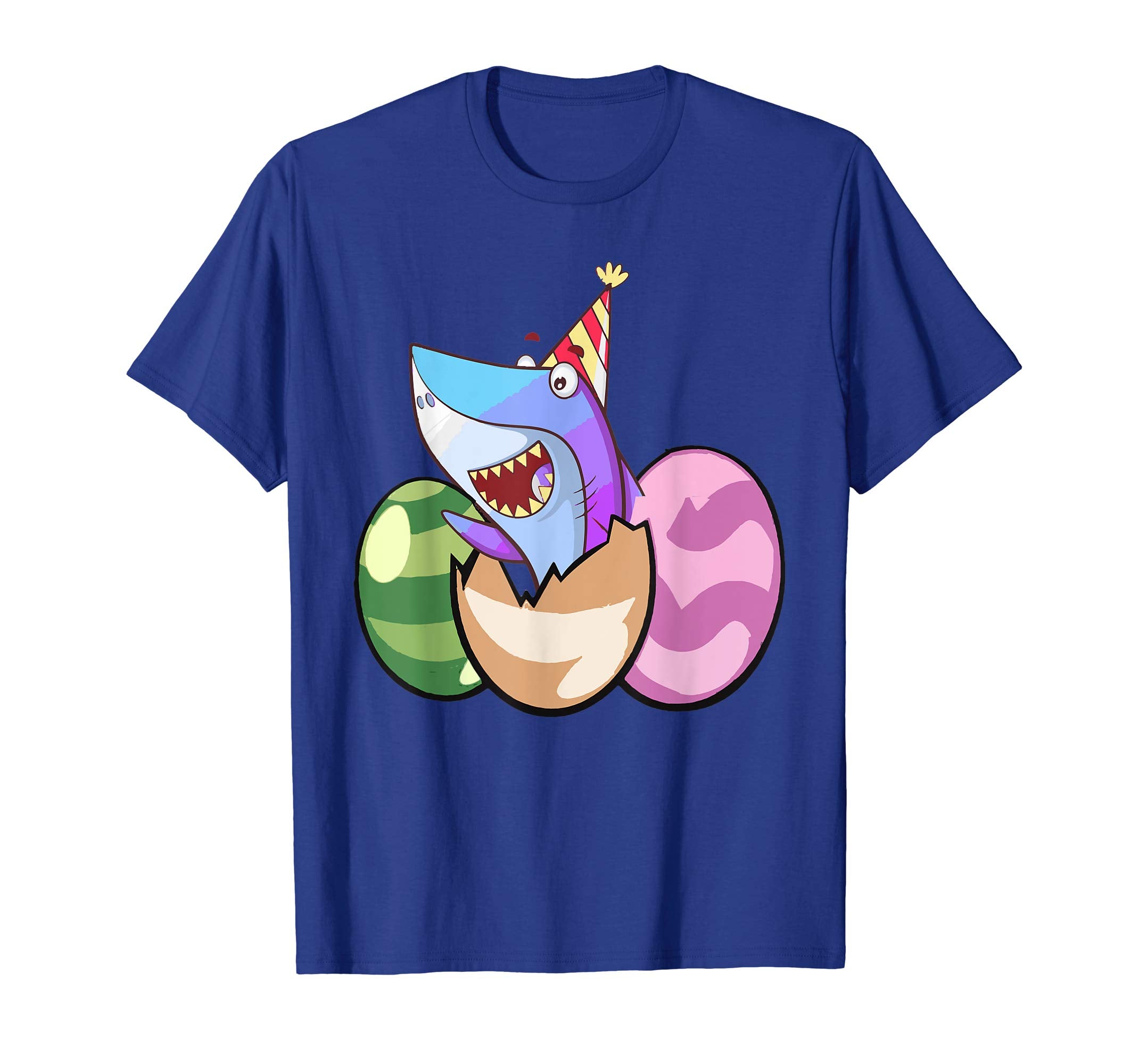 Cute Shark in Easter Eggs Funny Easter Day Tshirt Gifts