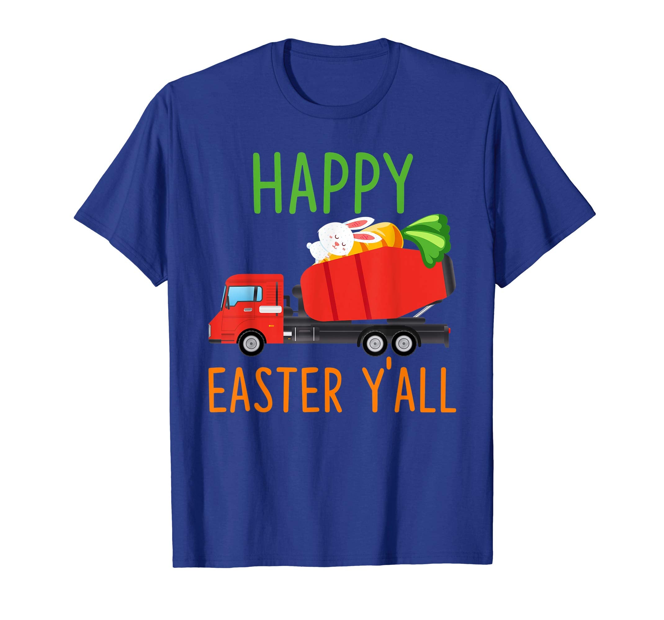 Cement-Truck Happy-Easter-Y'all T-shirt Hunting-Season-Egg