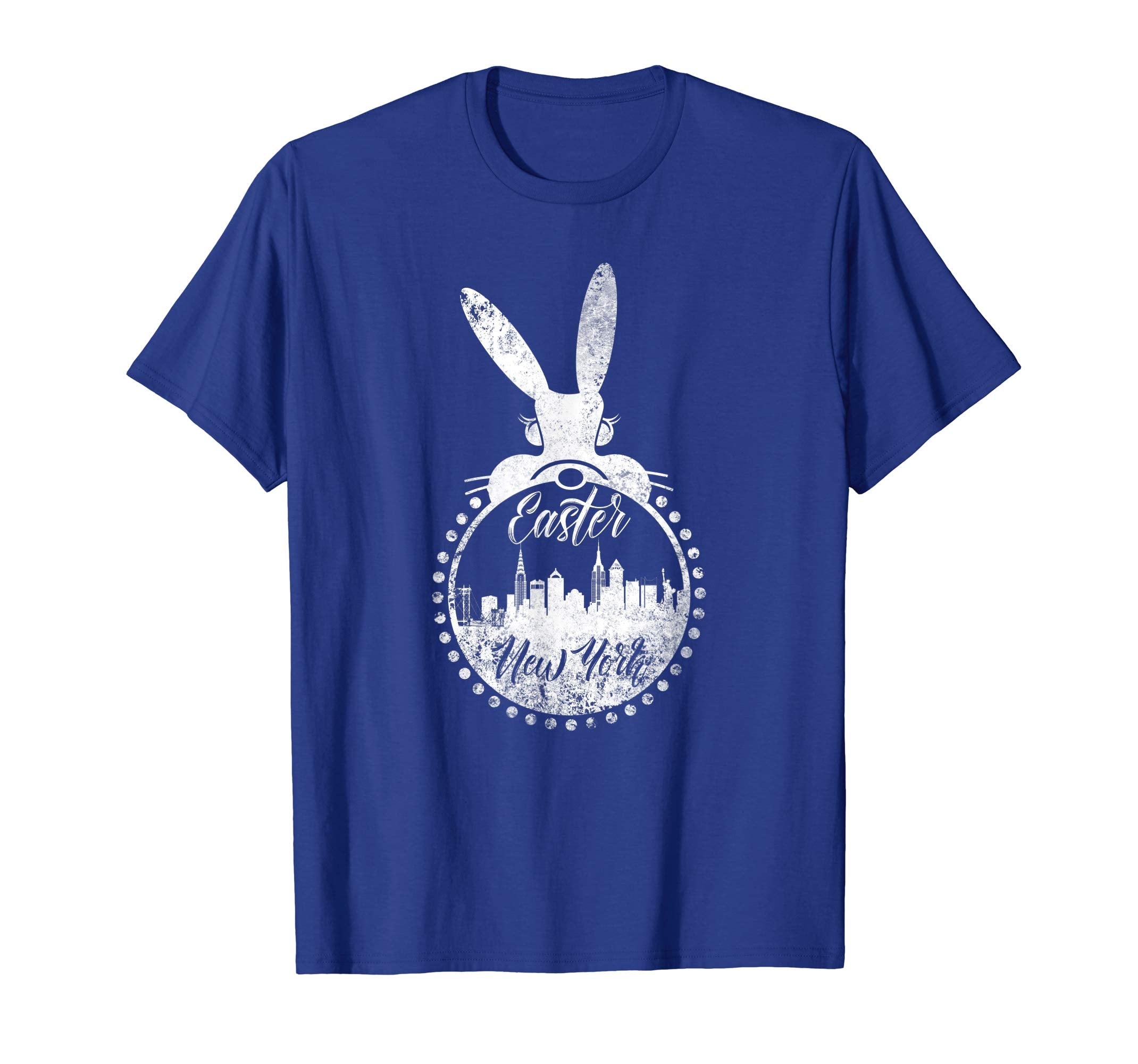 New York Skyline Happy Easter Rabbit T-shirt
