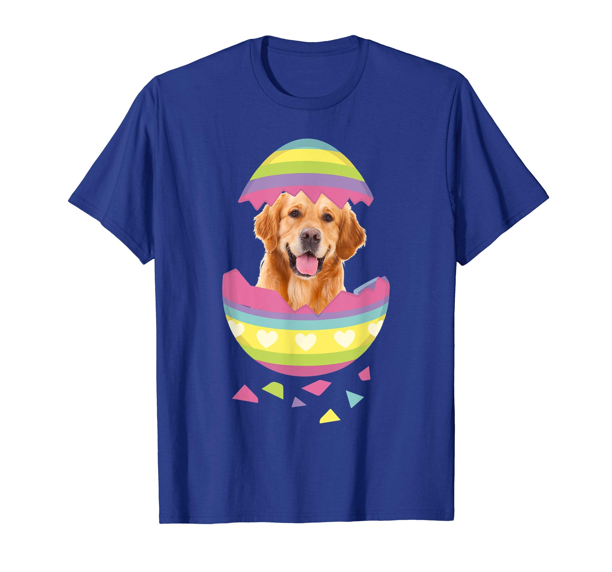 Golden Retriever Easter Egg T-Shirt Dog Lover