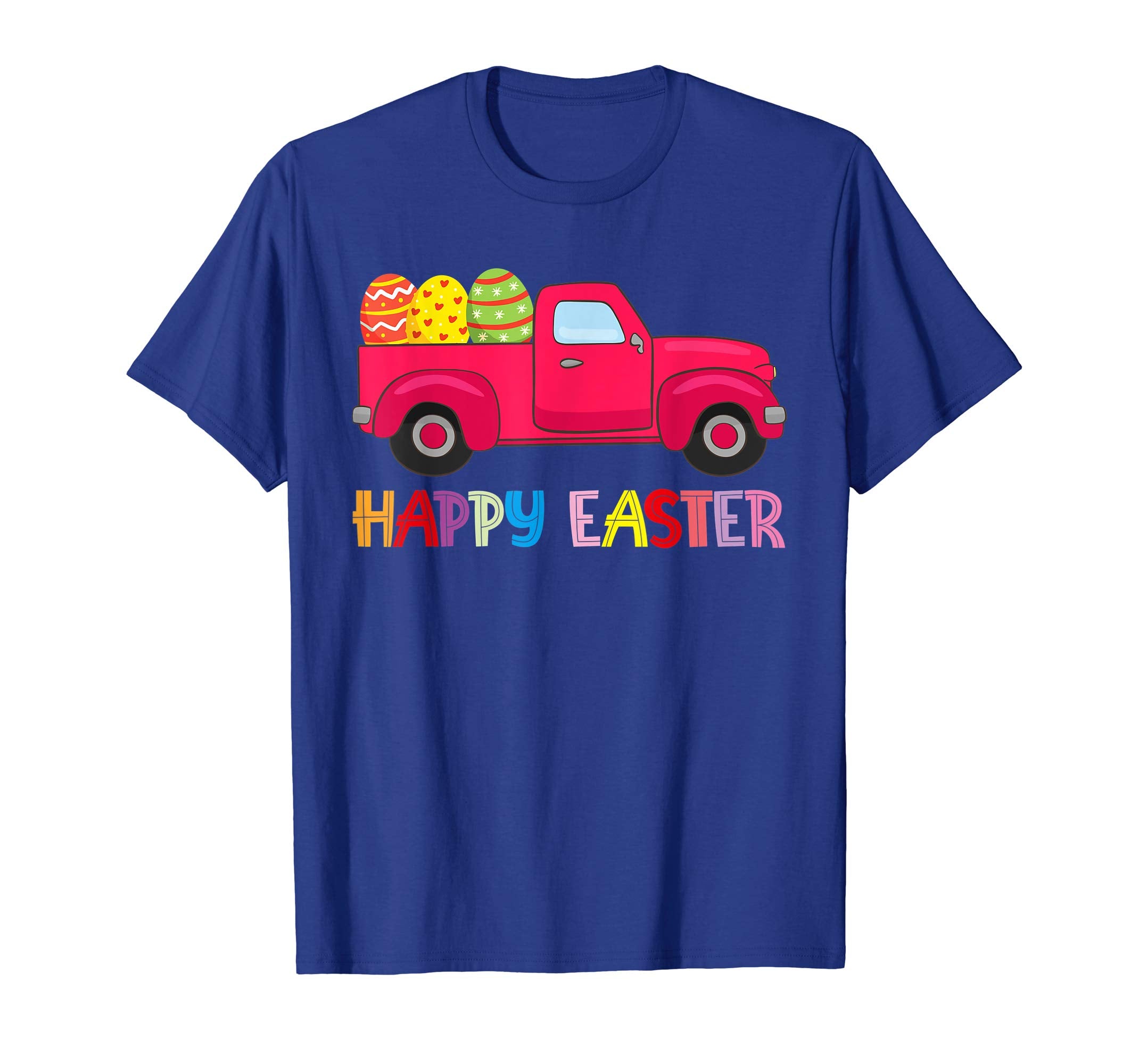 Happy Easter Truck Egg Hunt Is On Kids Boys Girls Shirt Gift