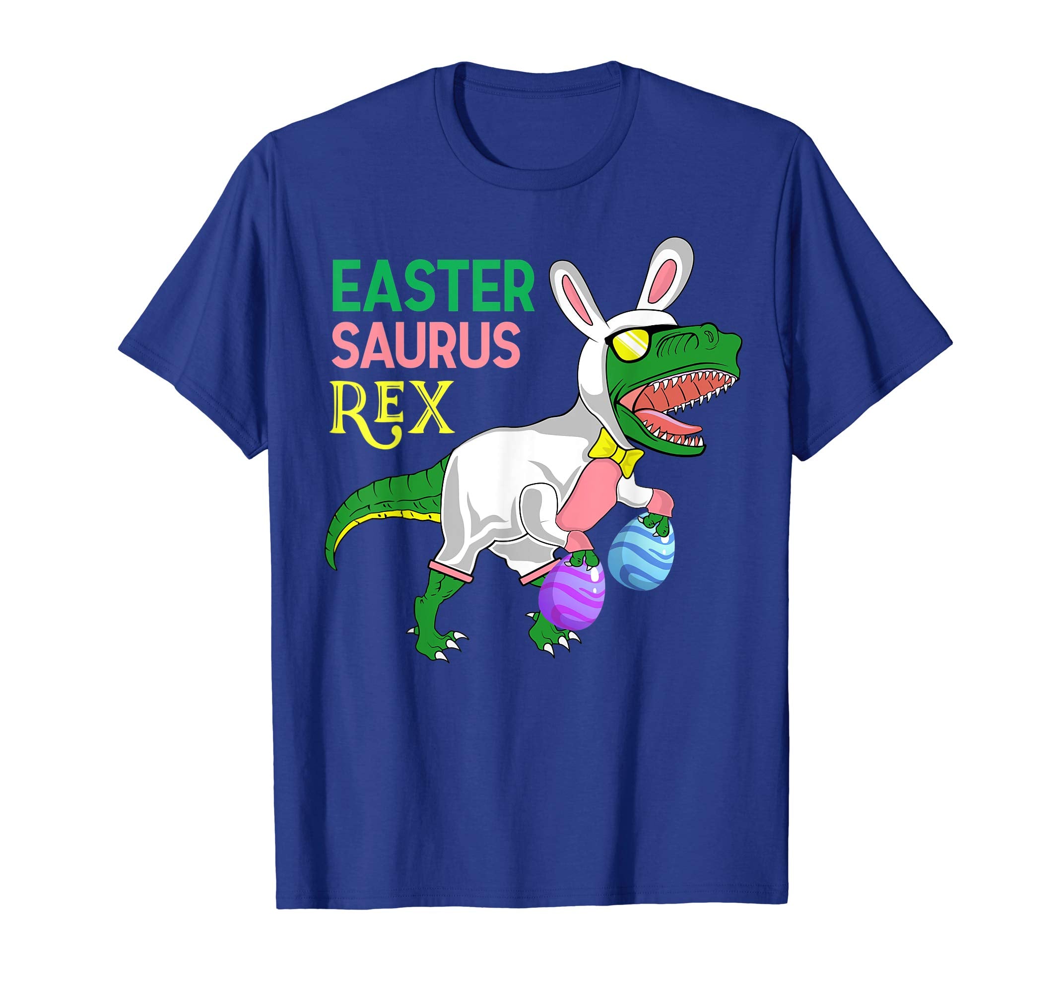 Easter Dinosaur T-Rex Shirt Funny Eastrawr Egg Bunny Tee