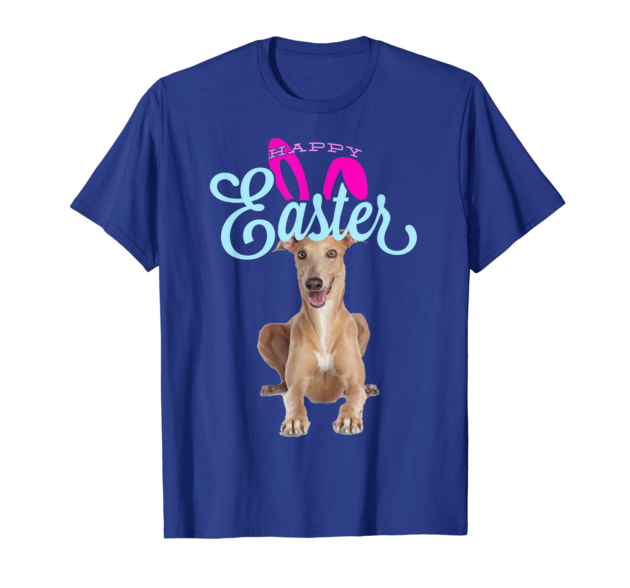 Easter Bunny Greyhound Tshirt Dog Men Women Easter Gift