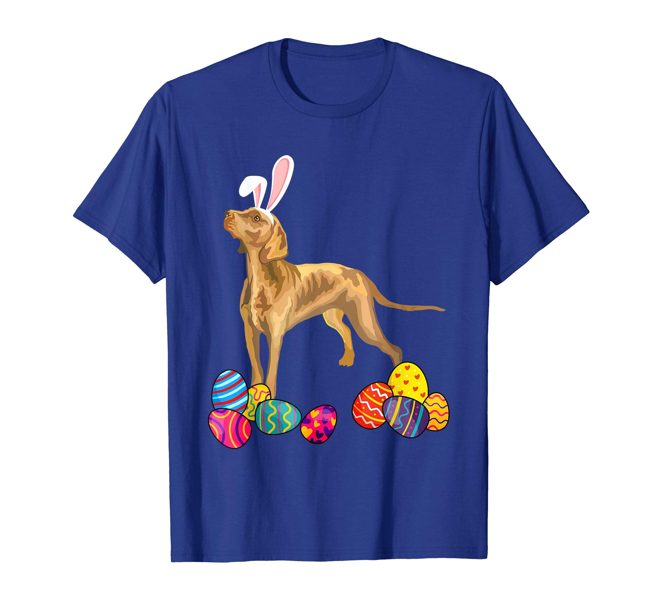 Weimaraner Bunny Ear With Egg Easter Easter Day Shirt