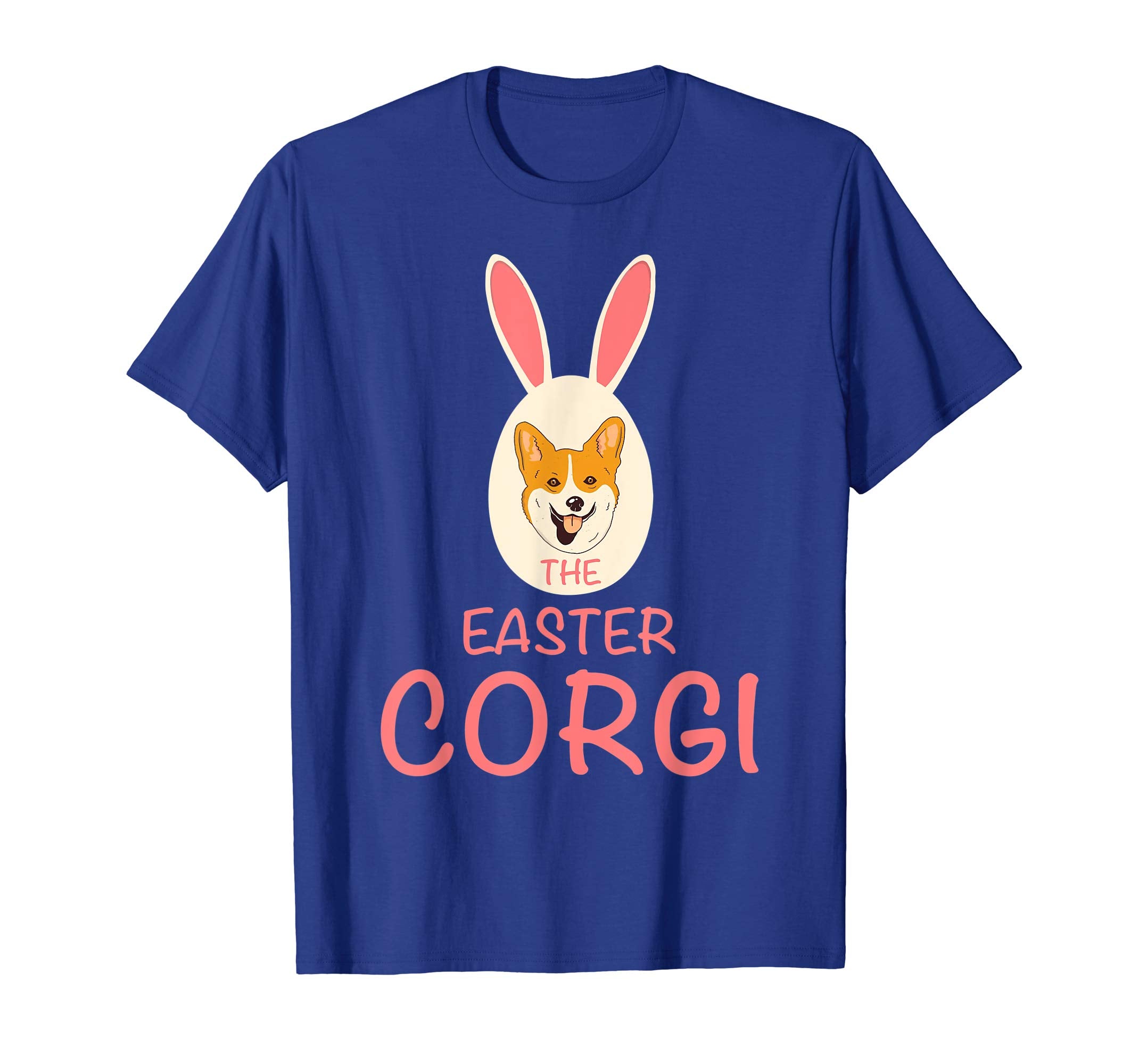 The easter corgi t-shirt. Funny Easter corgi dog shirt.