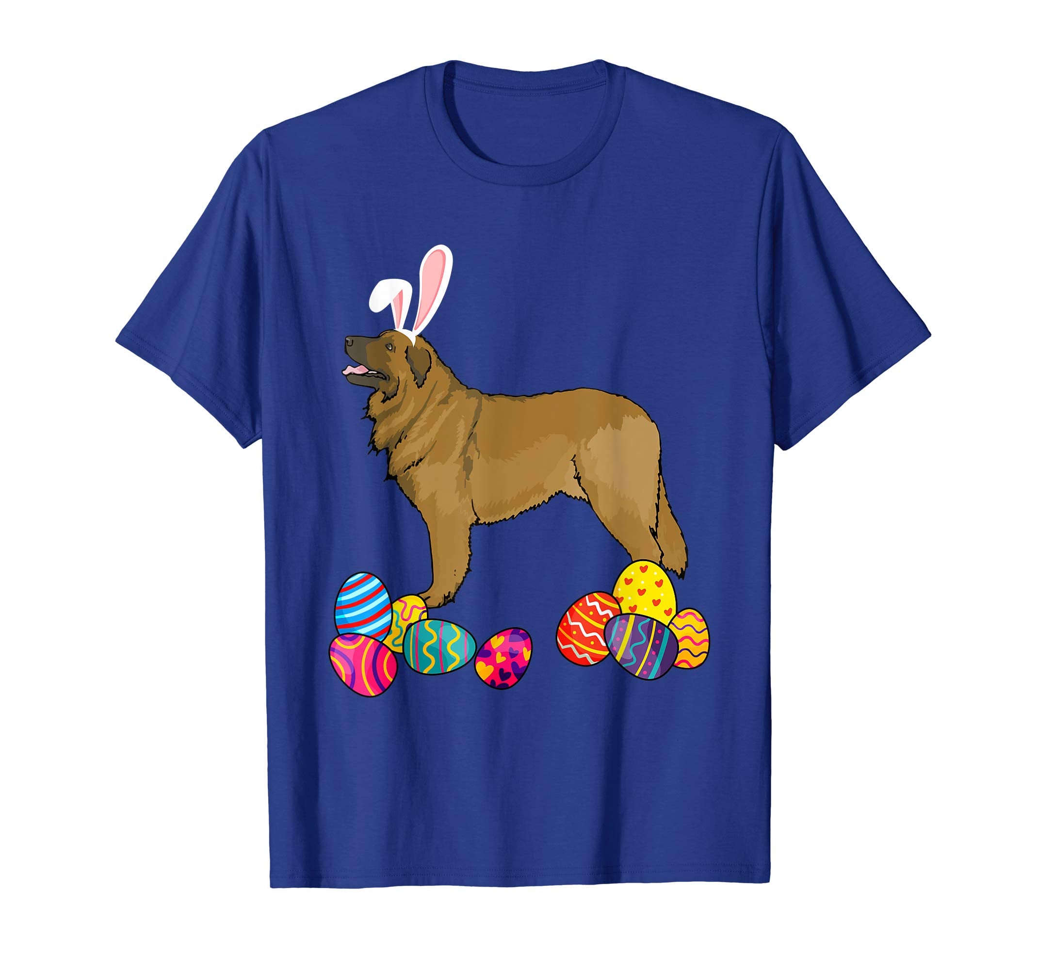Leonberger Bunny Ear With Egg Easter Easter Day Shirt