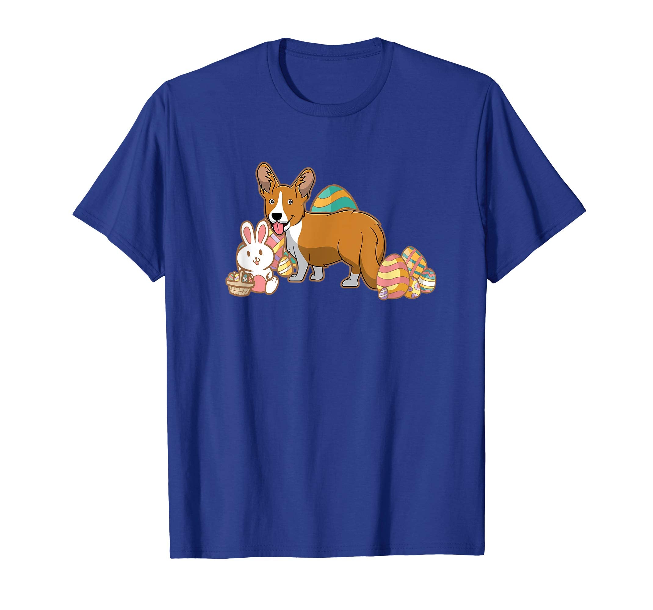 Easter Cardigan Welsh Corgi Dog T-Shirt Gift