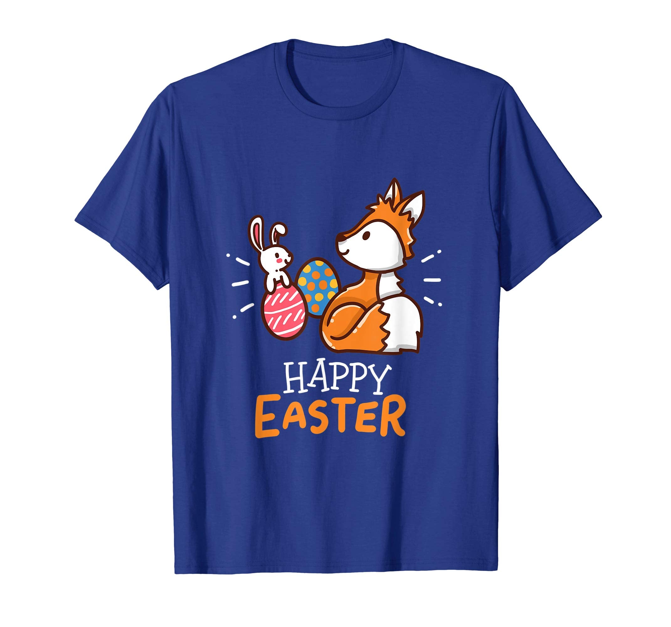 Happy Easter Fox shirt with bunny - Gift for Kids