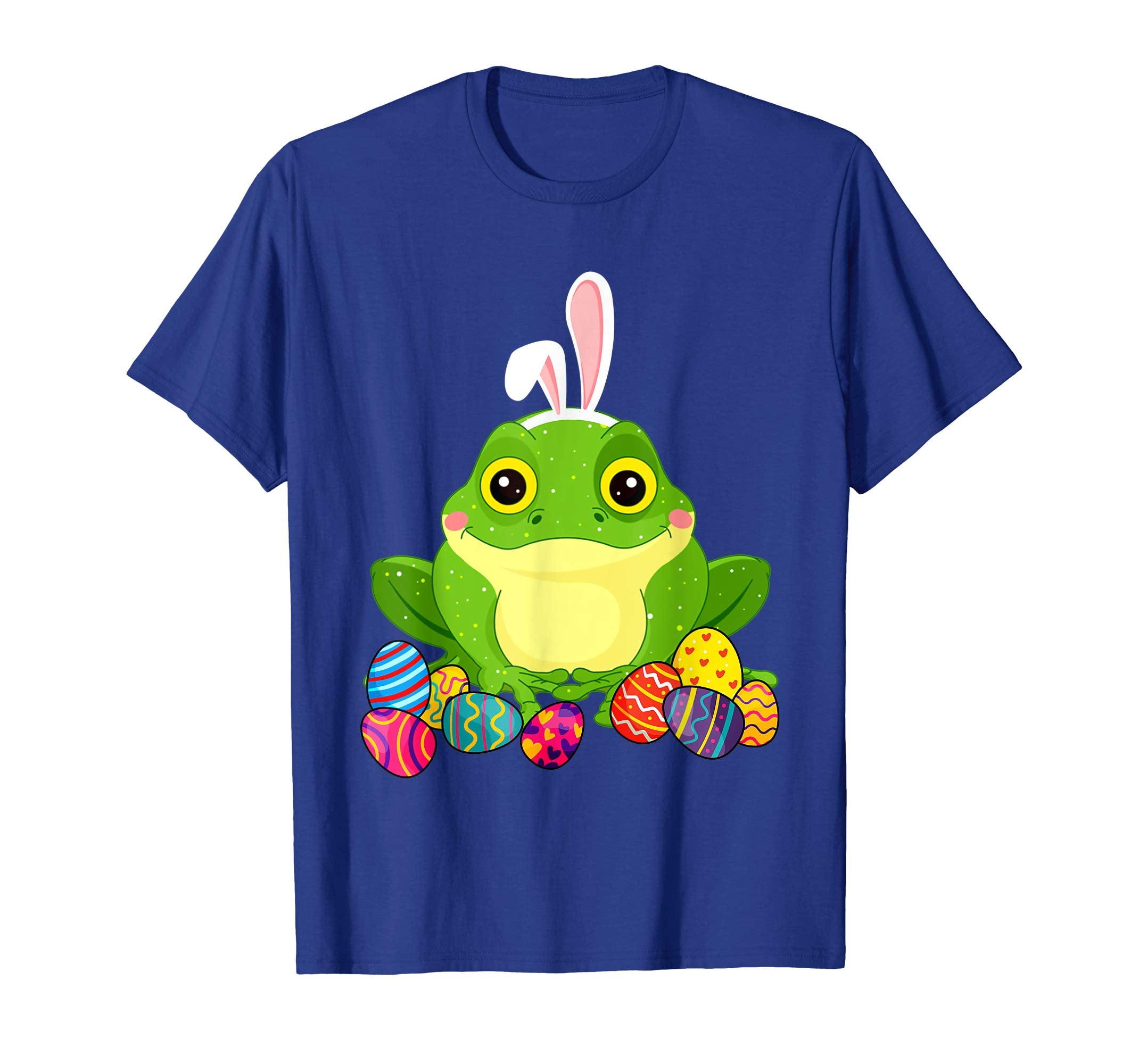 Frog Bunny Ear With Egg Easter Easter Day Shirt