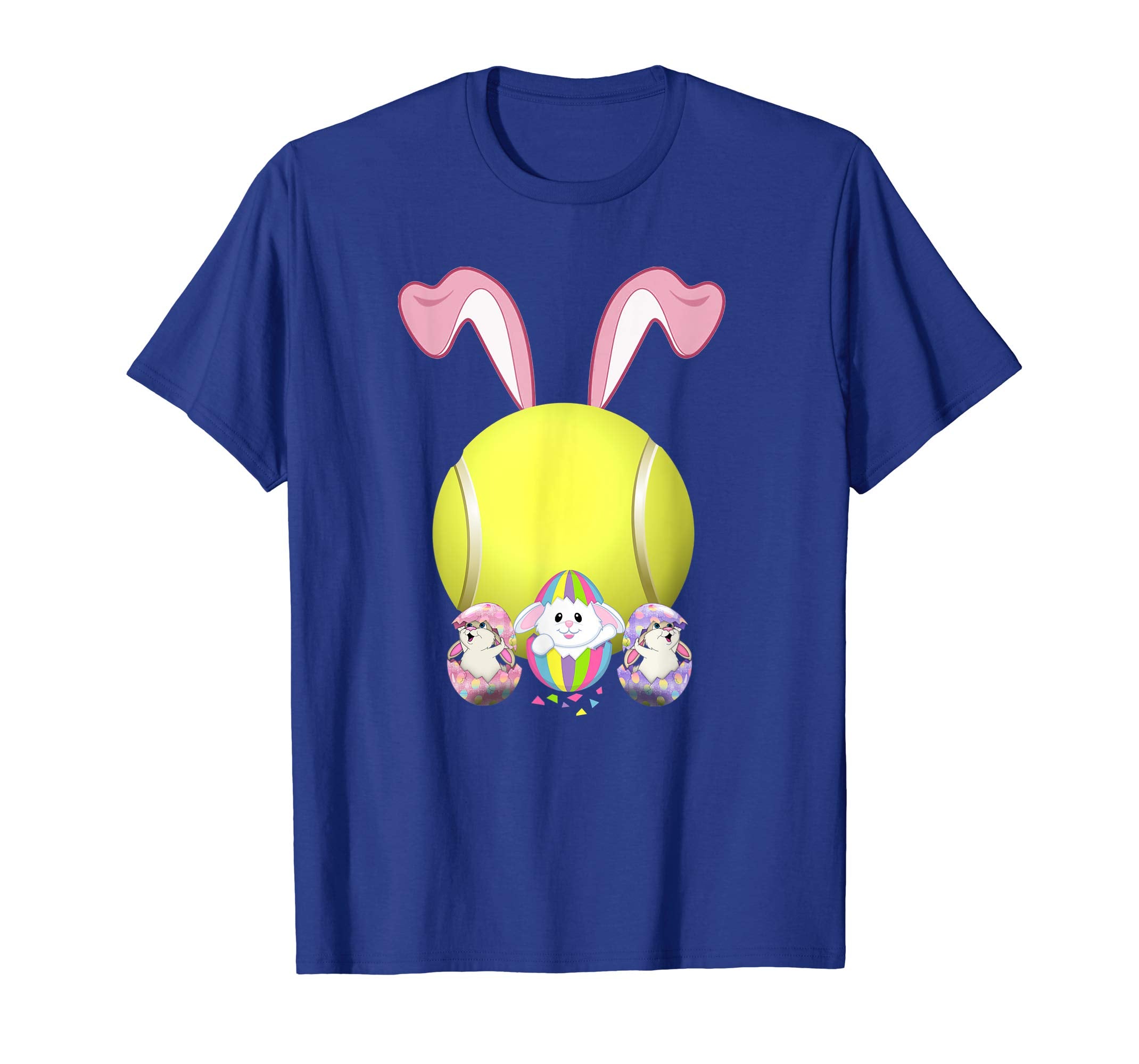 Tennis Easter Bunny Egg T-Shirt Funny For Men Women