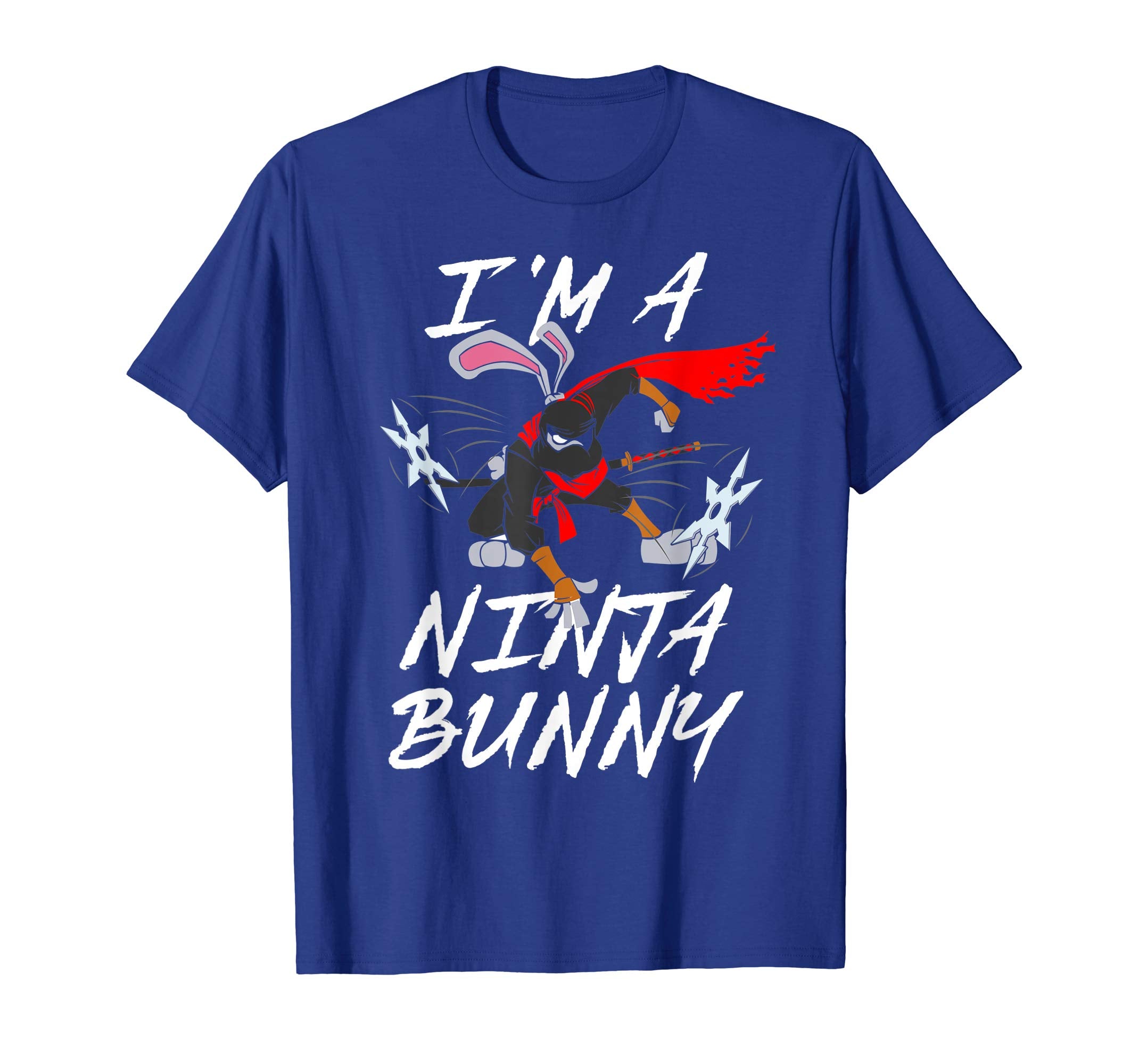 Im a Ninja Bunny Easter Sunday Egg Hunt Hiding T Shirt Boy