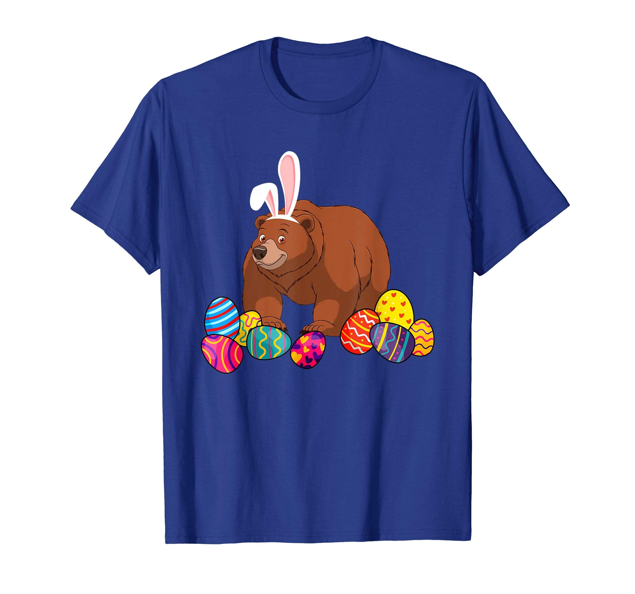 Bear Bunny Ear With Egg Easter Easter Day Shirt