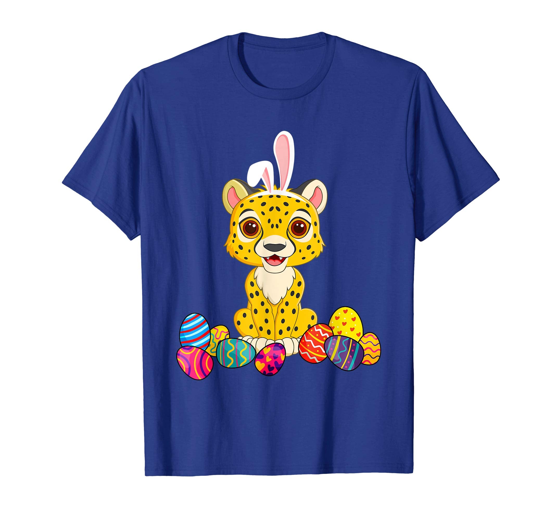 Cheetah Bunny Ear With Egg Easter Easter Day Shirt