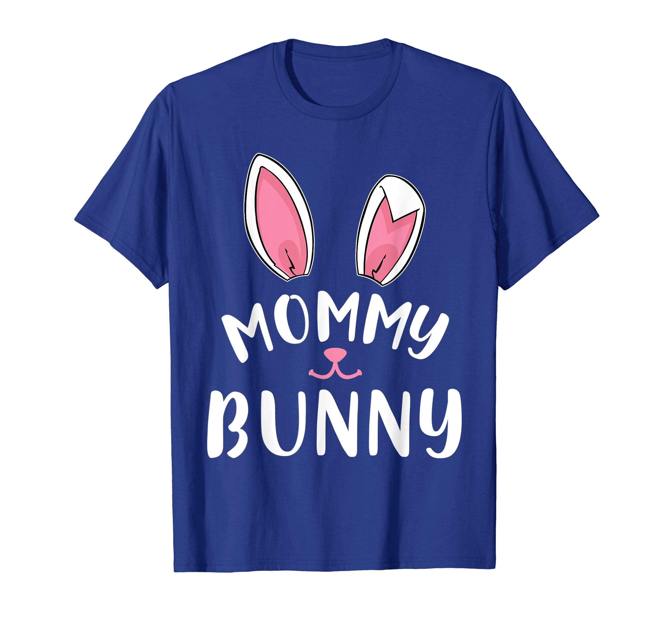 Lovely Bunny Rabbit Face Happy Easter Shirt Mommy Bunny