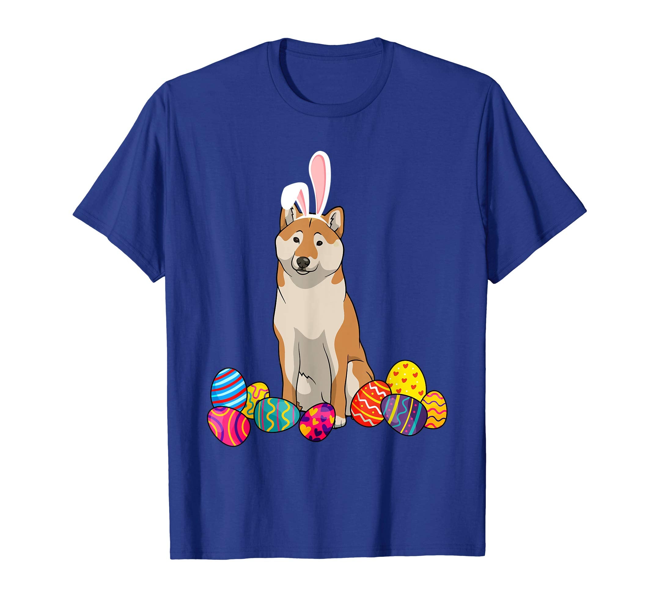 Shiba Bunny Ear With Egg Easter Easter Day Shirt