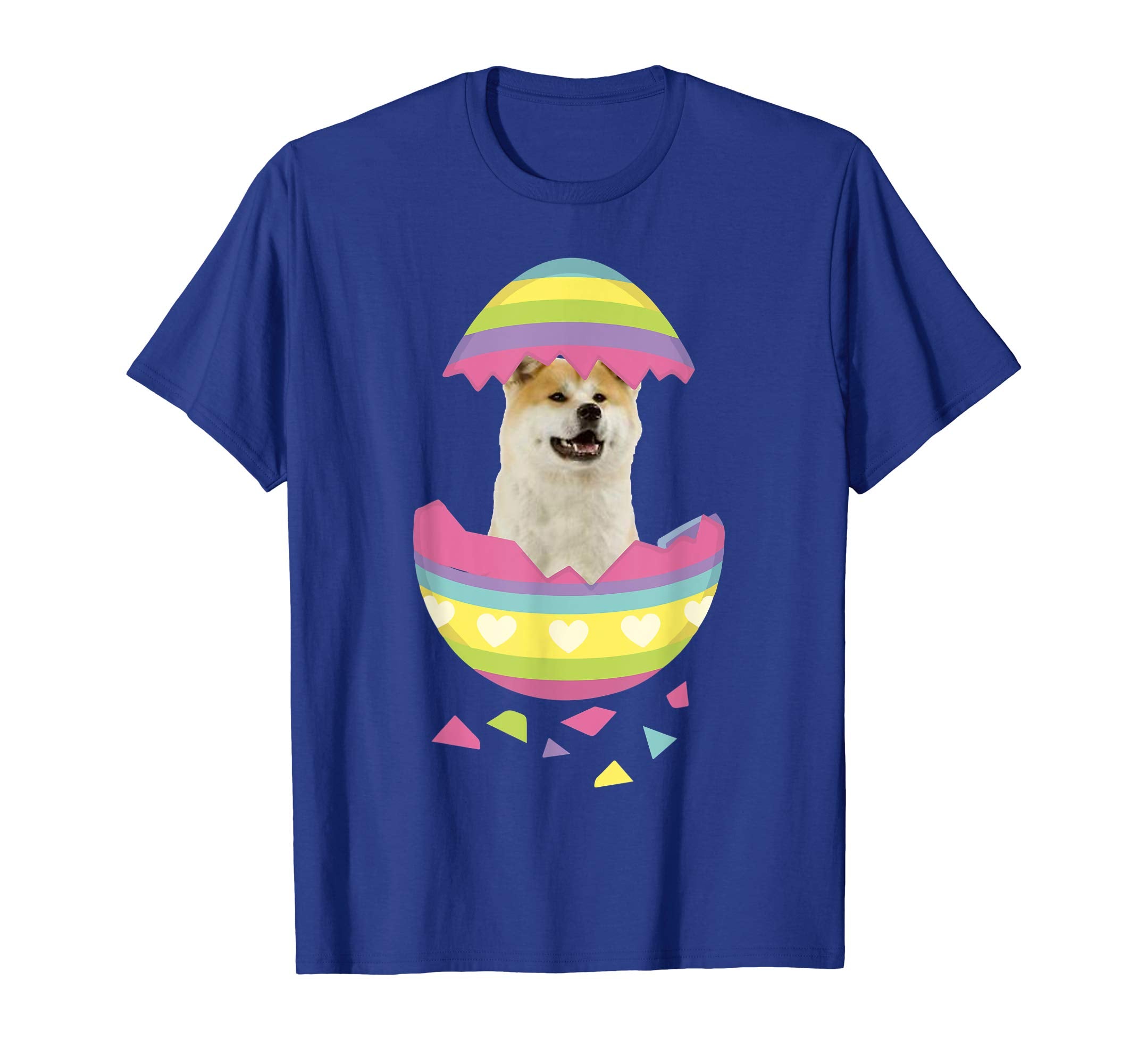 Akita Inu Easter Egg T-Shirt Dog Lover