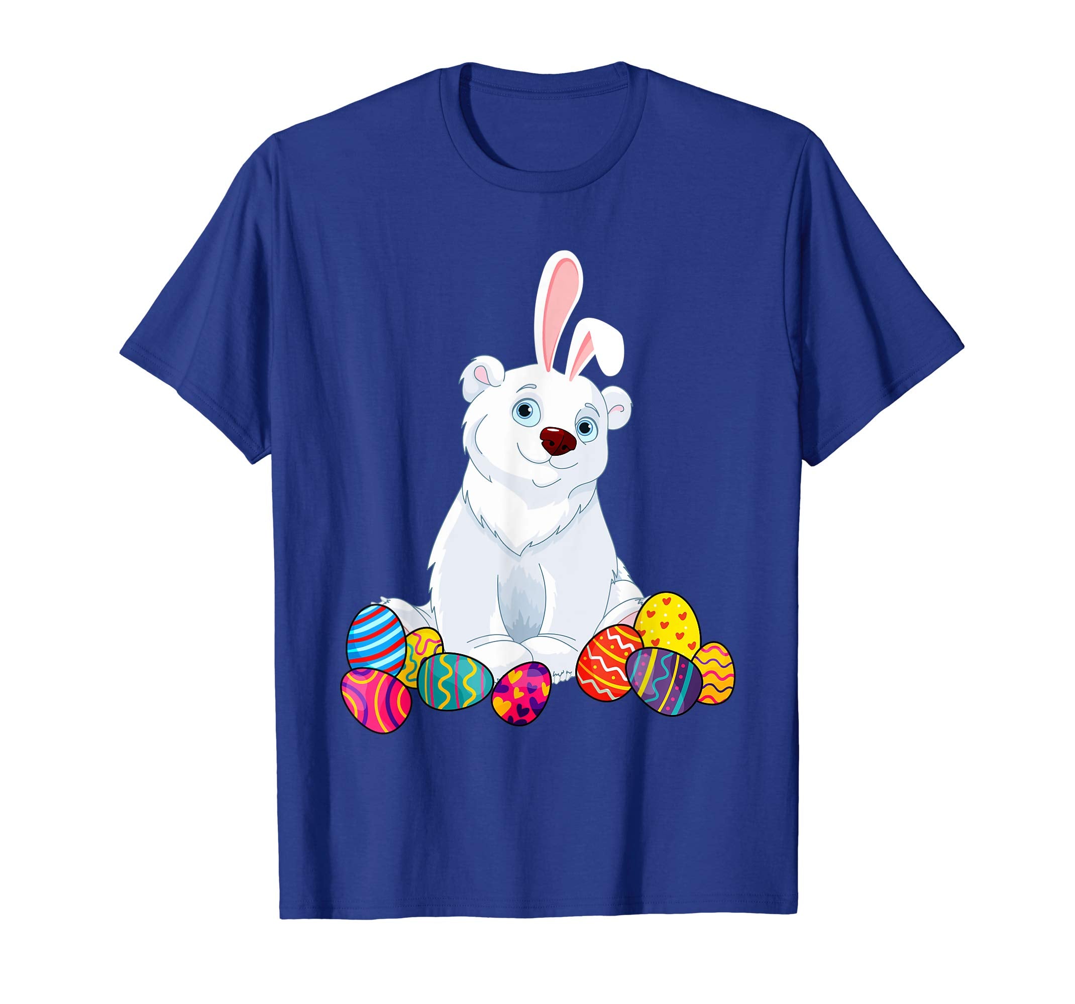 Polar Bear Bunny Ear With Egg Easter Easter Day Shirt