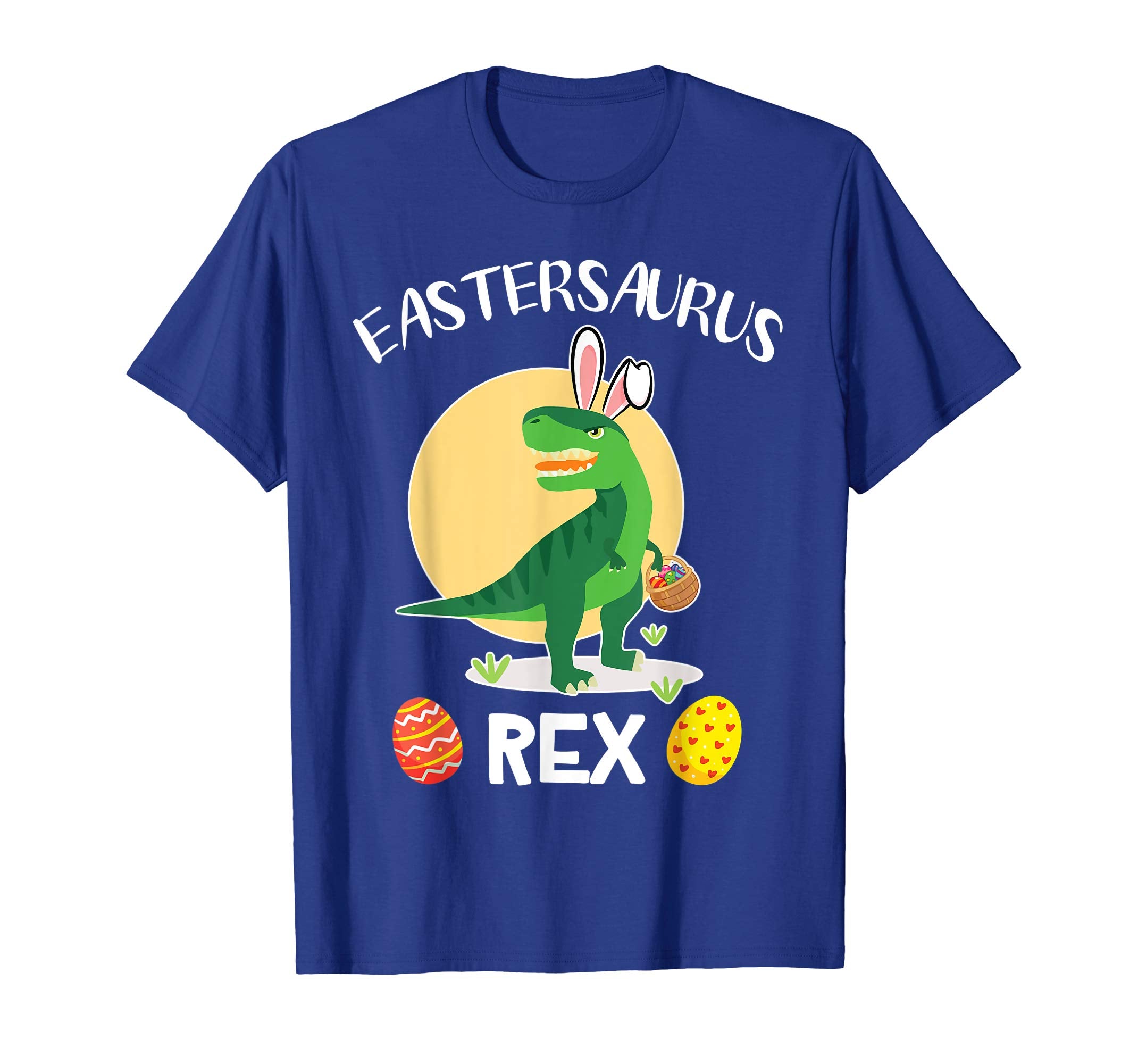 Dinosaur T-rex Bunny Easter Eggs Eastersaurus Rex Shirt