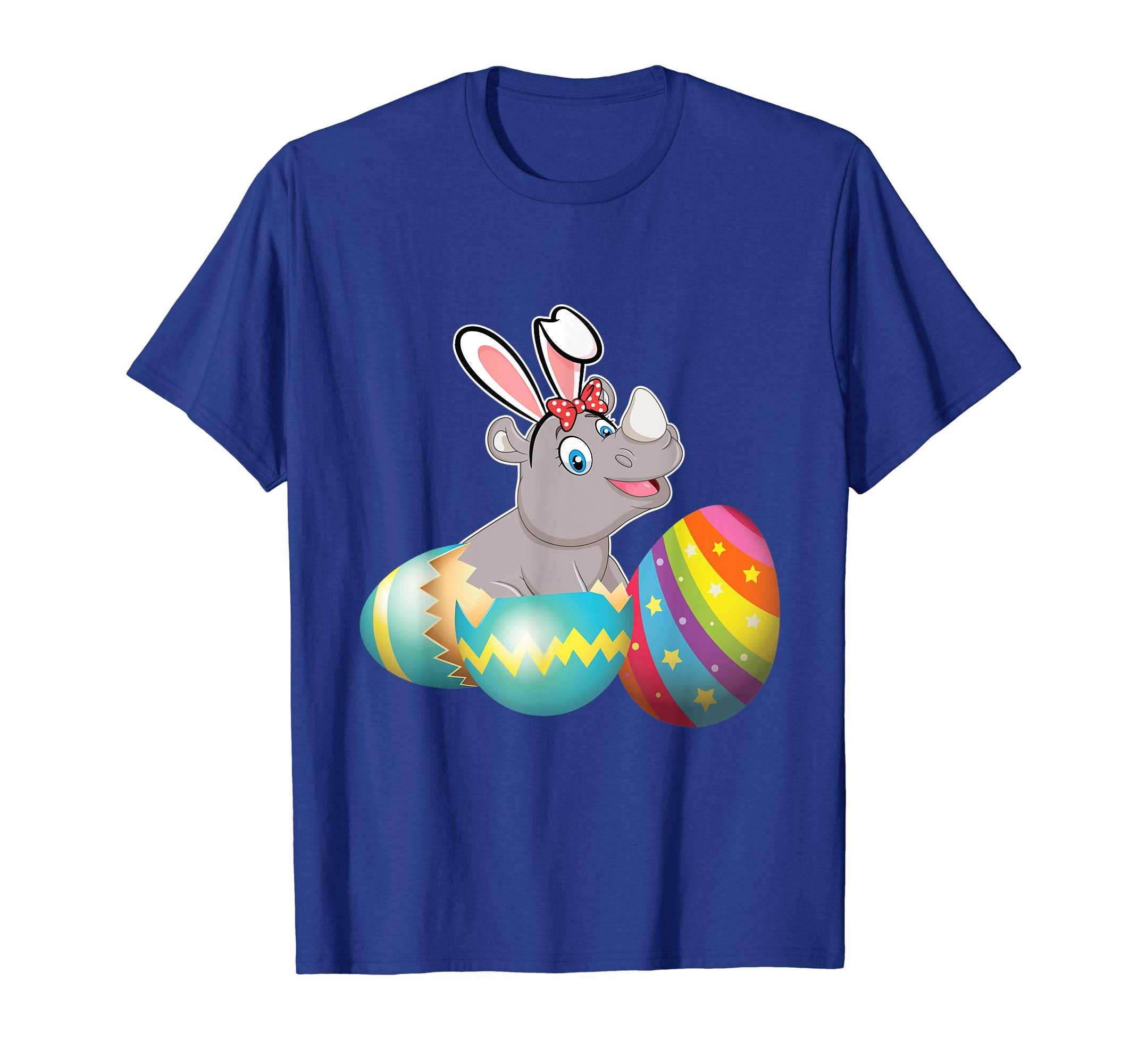 Baby Rhino Hatching From Easter Egg Happy Easter Day Shirt