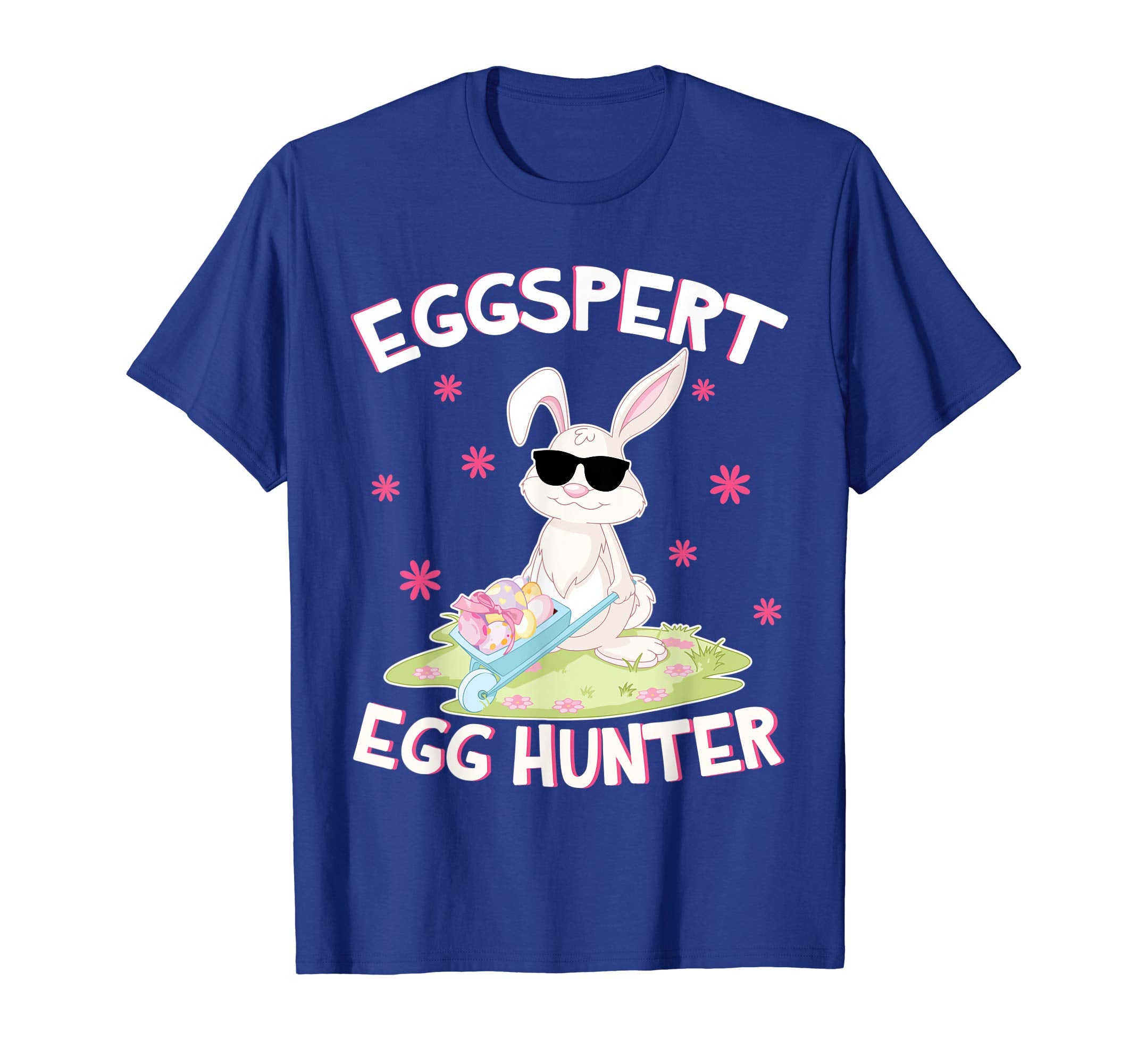 Bunny Rabbit &amp; Easter Eggs Eggspert Egg Hunter Happy Shirt