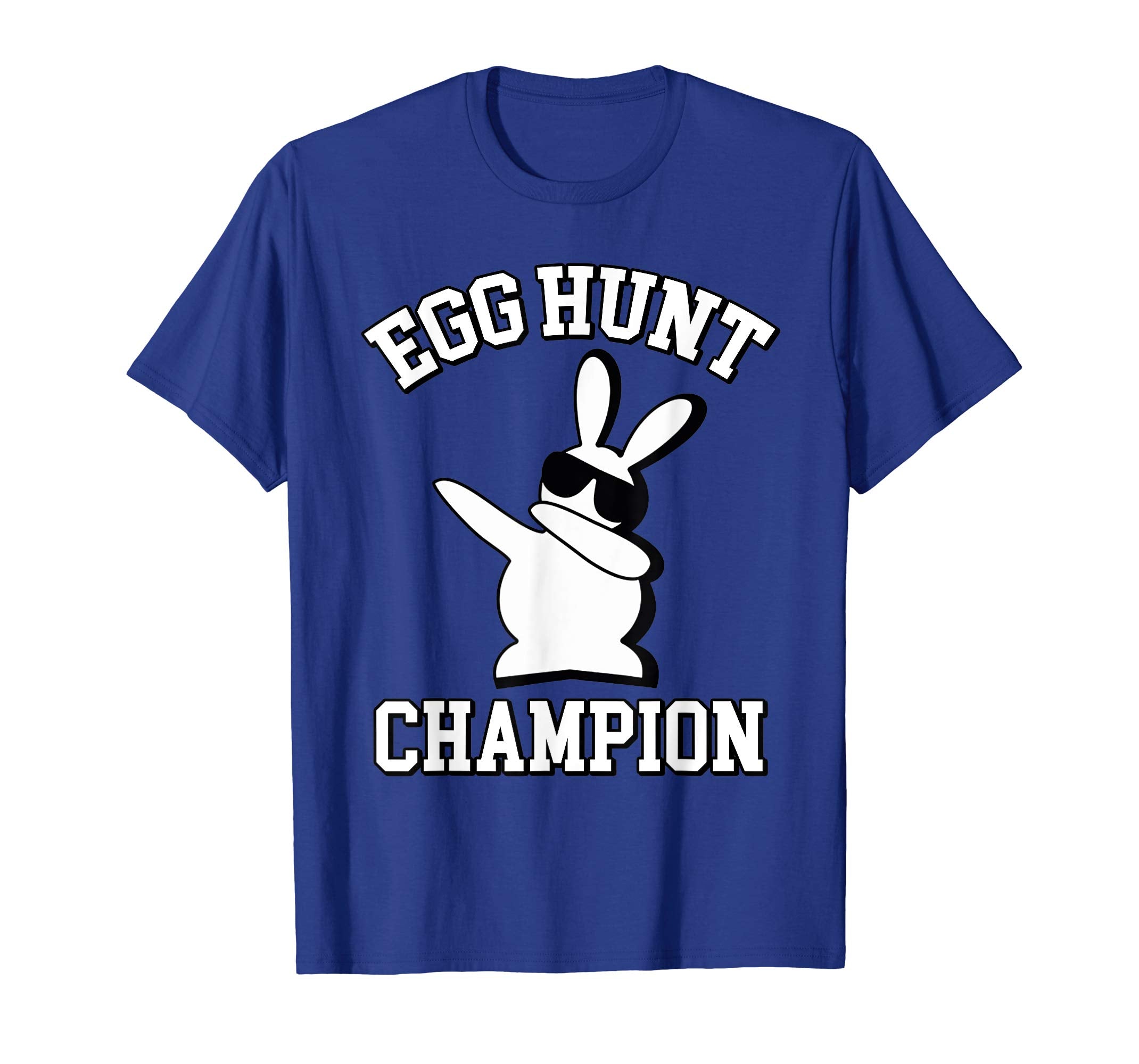 Dabbing Bunny Egg Hunt Champion T Shirt Easter Gift Kid 2019