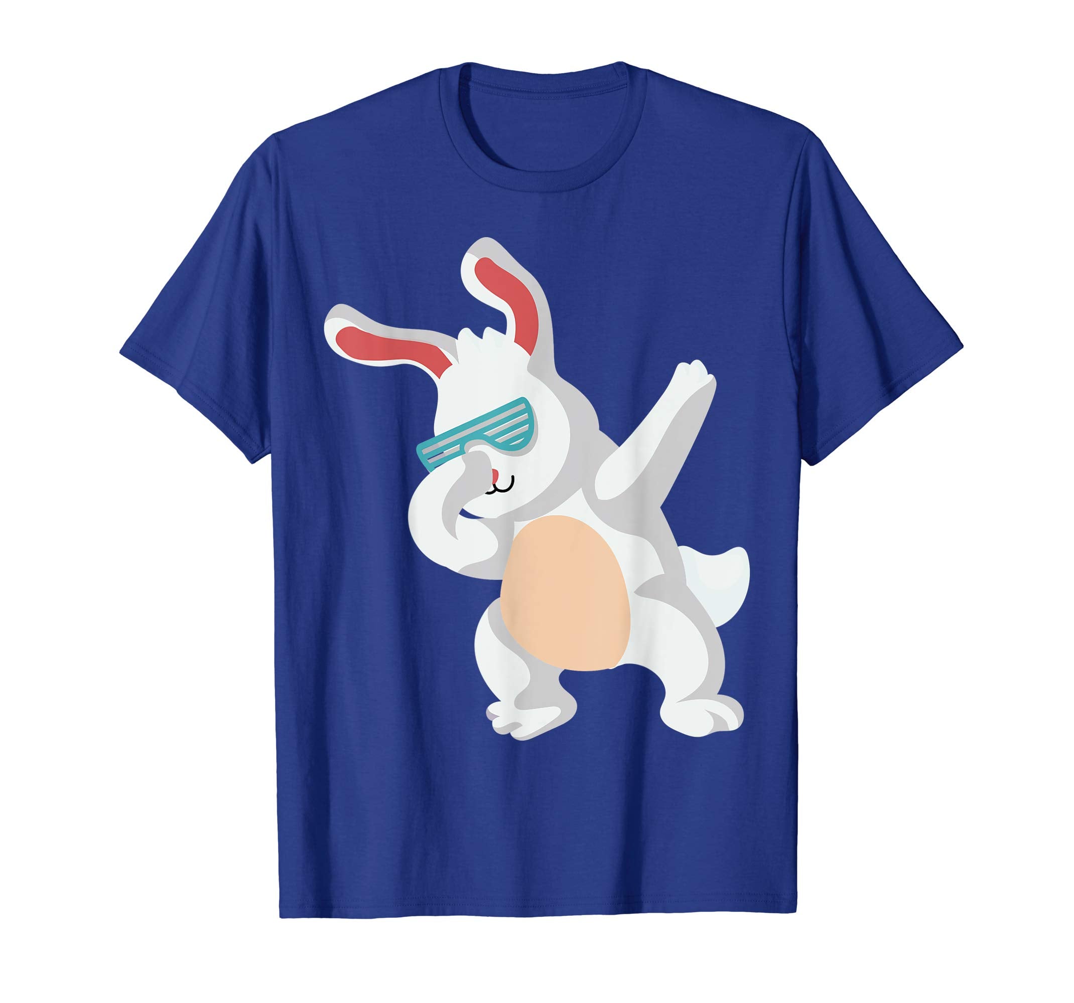 Bunny Dabbing T Shirt Funny Easter Shirt Gift for Boys Men