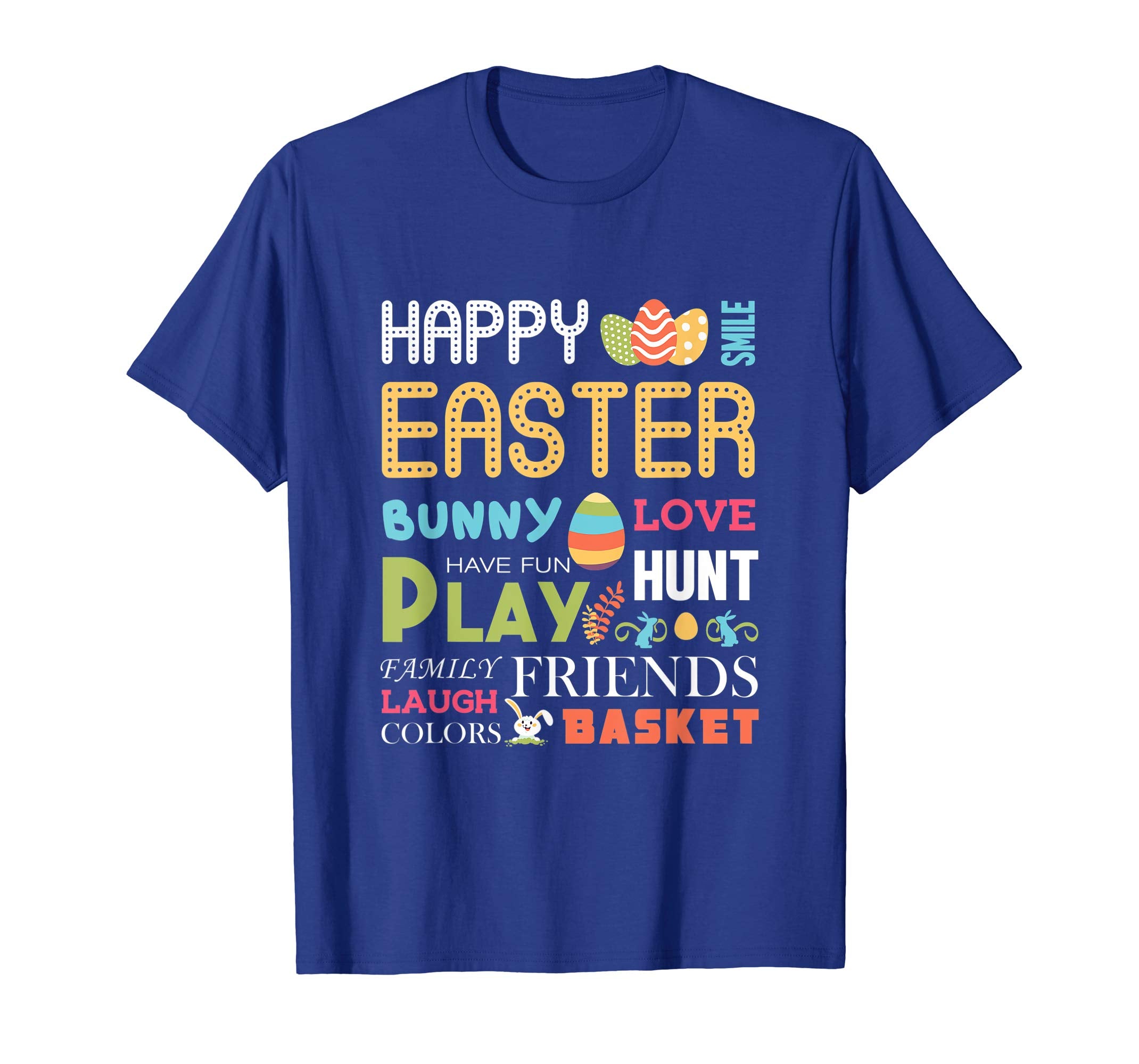 Easter Day Tee Easter Eggs Bunny Basket T-Shirt Gifts