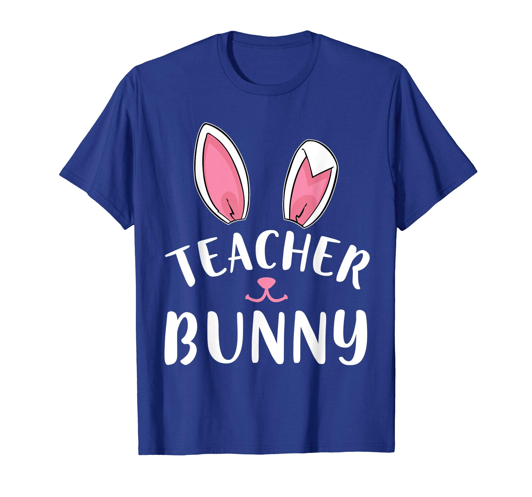 Lovely Bunny Rabbit Face Happy Easter Shirt Teacher Bunny