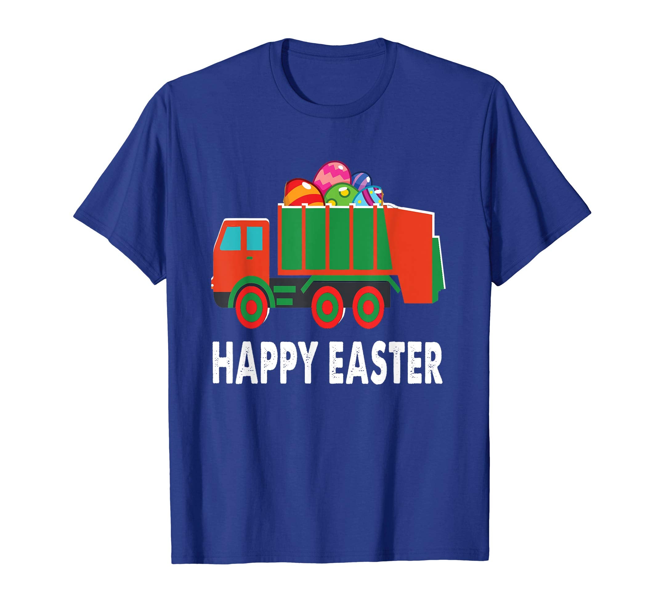 Happy Easter T-shirt garbage truck With Egg Easter