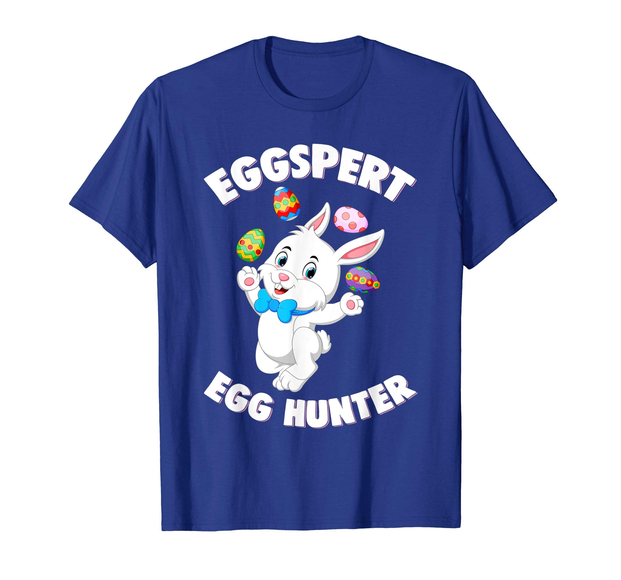 Eggspert Egg Hunter Happy Easter Kids Boys Girls T Shirt