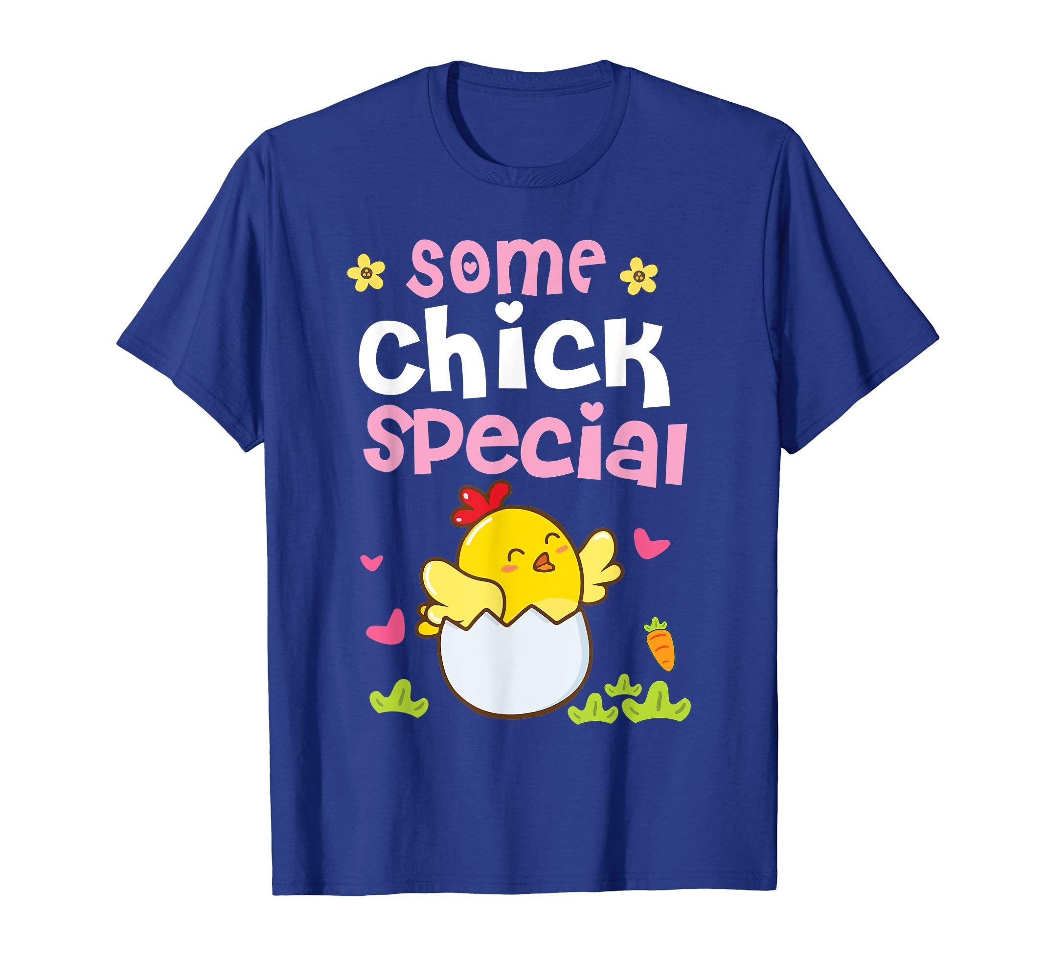Heart Flower Carrot Happy Easter Shirt Some Chick Special