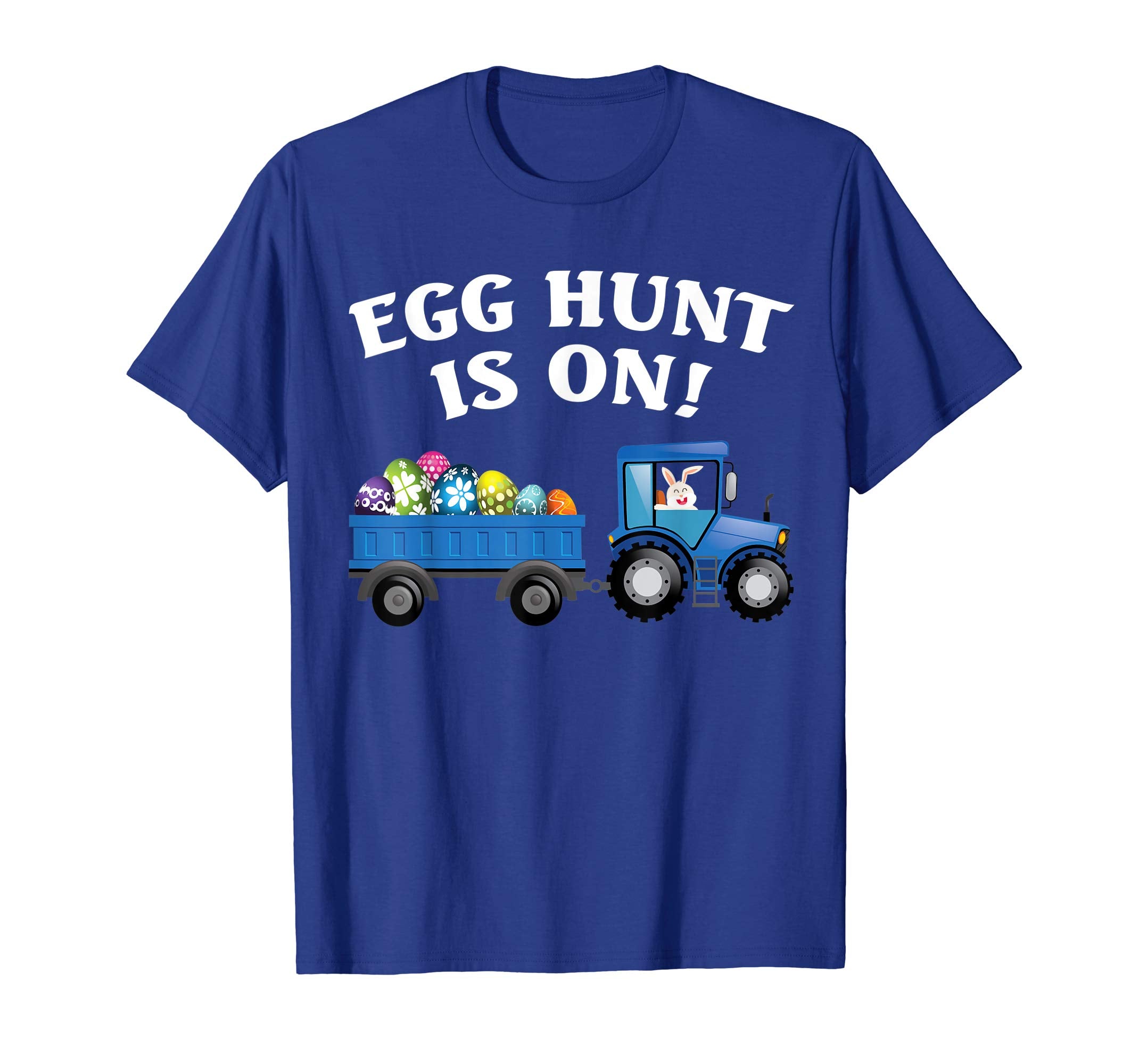 Bunny Driving Truck Carry Easter Eggs Shirt Egg Hunt Is On