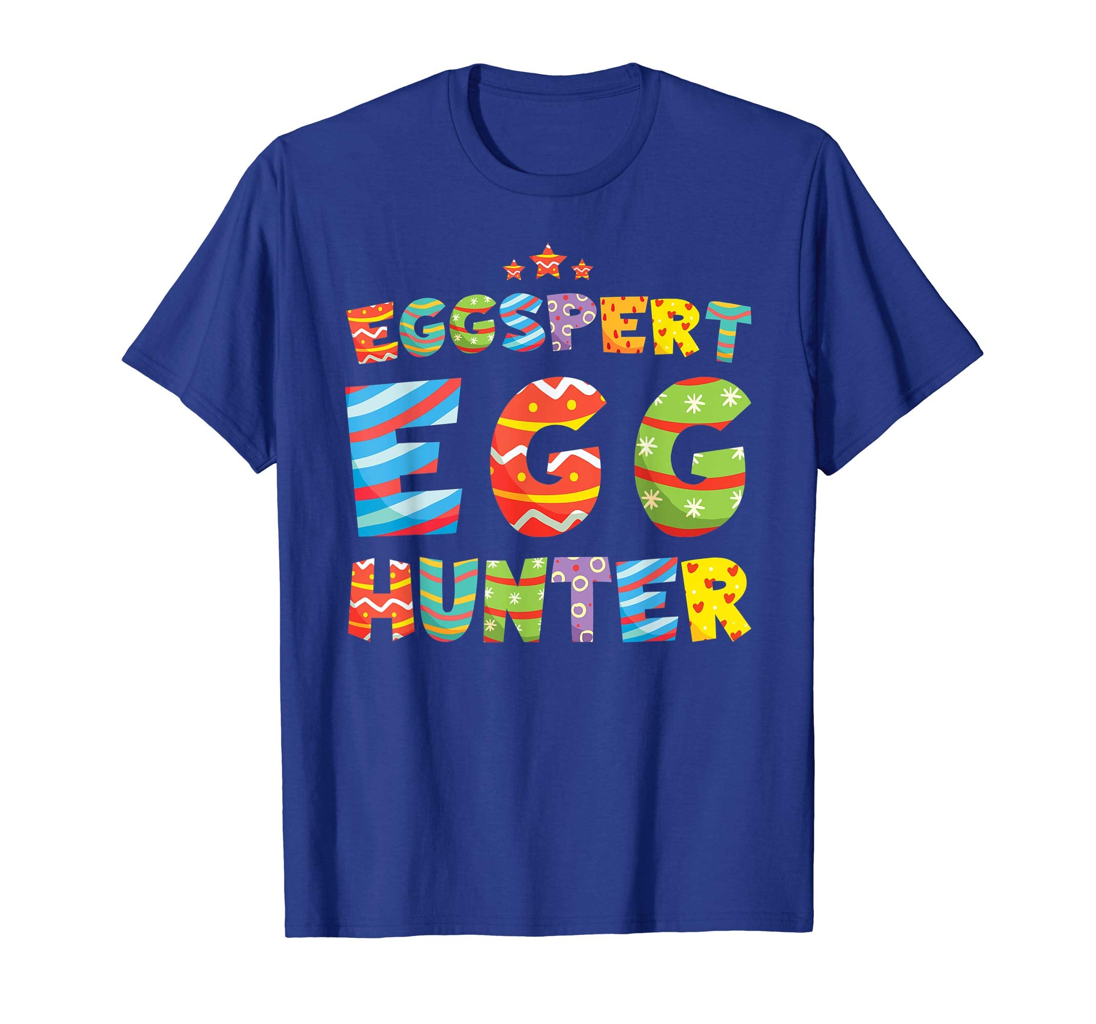 Eggspert Hunter Funny Easter Shirt Easter Egg Bunny Shirt