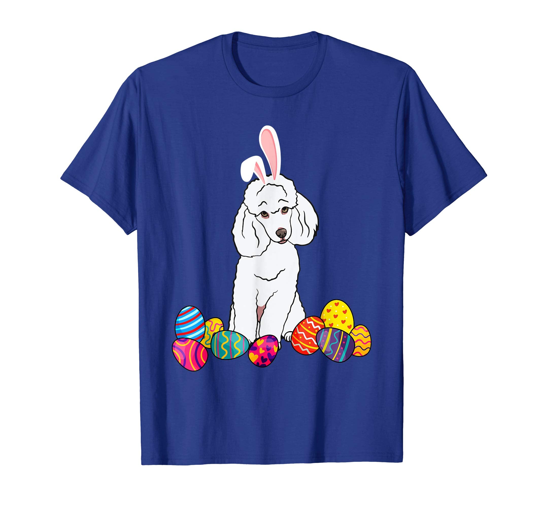 Poodle Bunny Ear With Egg Easter Easter Day Shirt