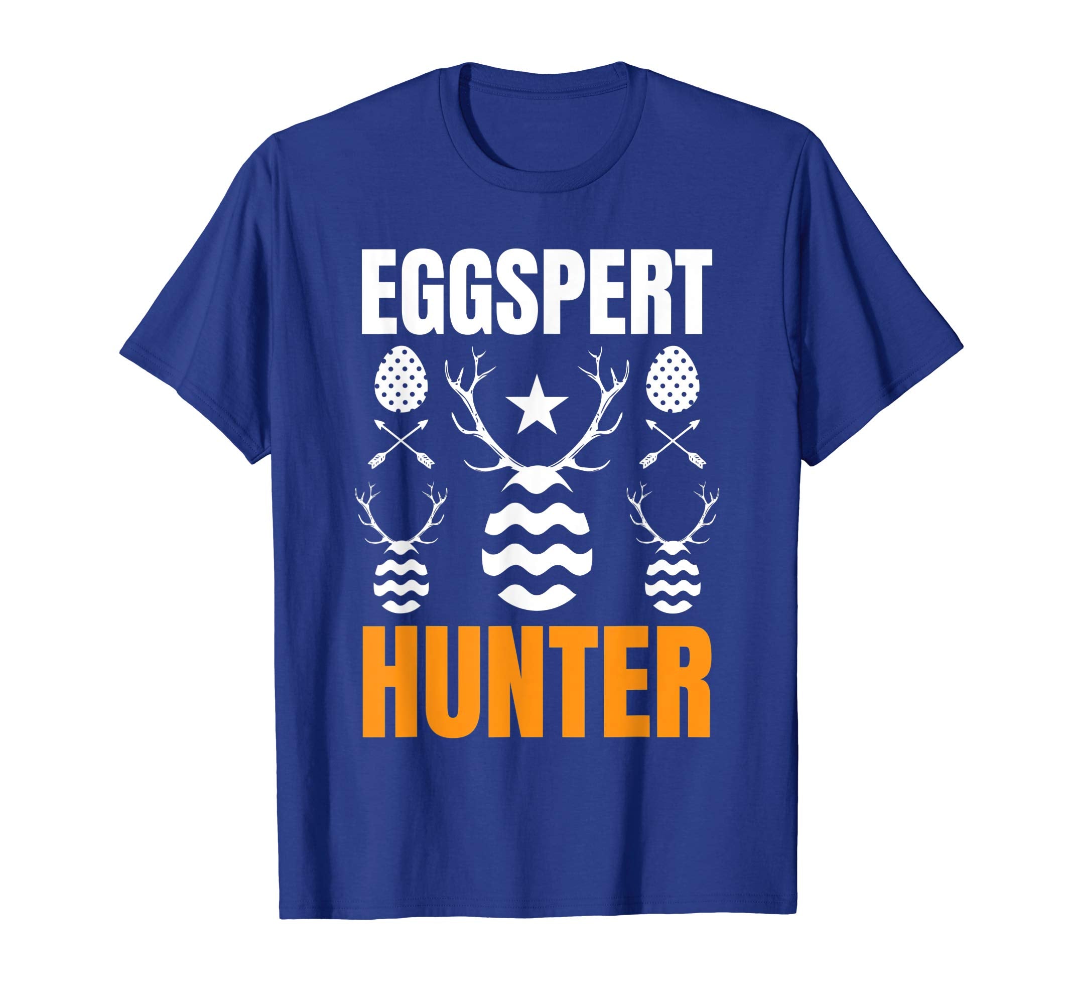 Funny Eggspert Hunter T-Shirt Easter Eggs Gift Tee