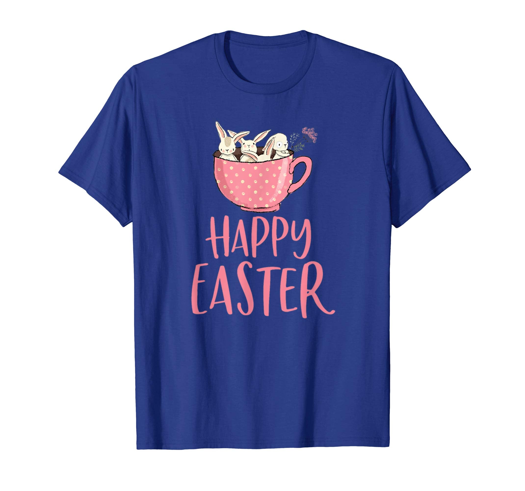 Tee-Happy Easter day Cute Bunnies t shirt