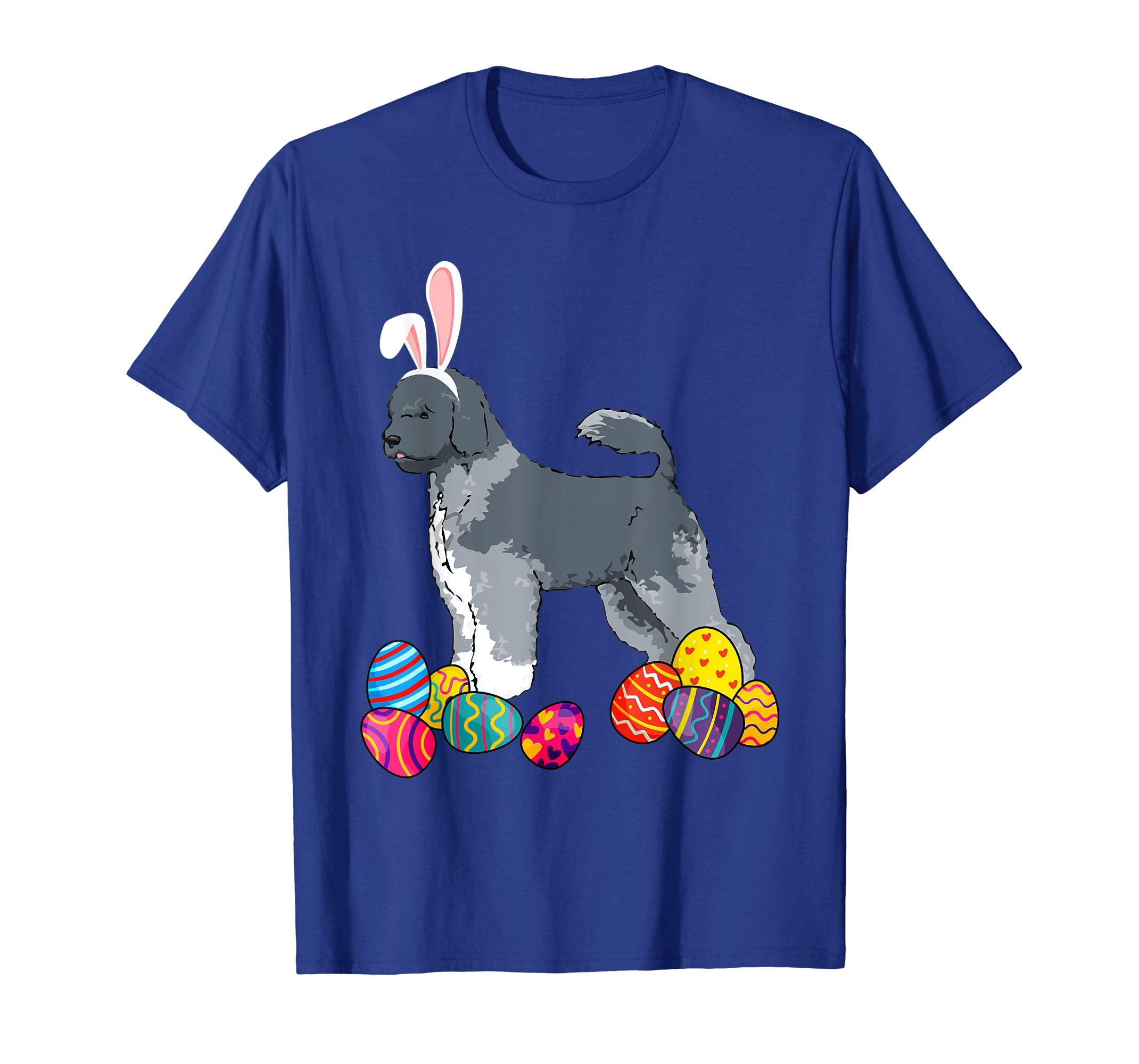 Portuguese Water Bunny Ear With Egg Easter Easter Day Shirt