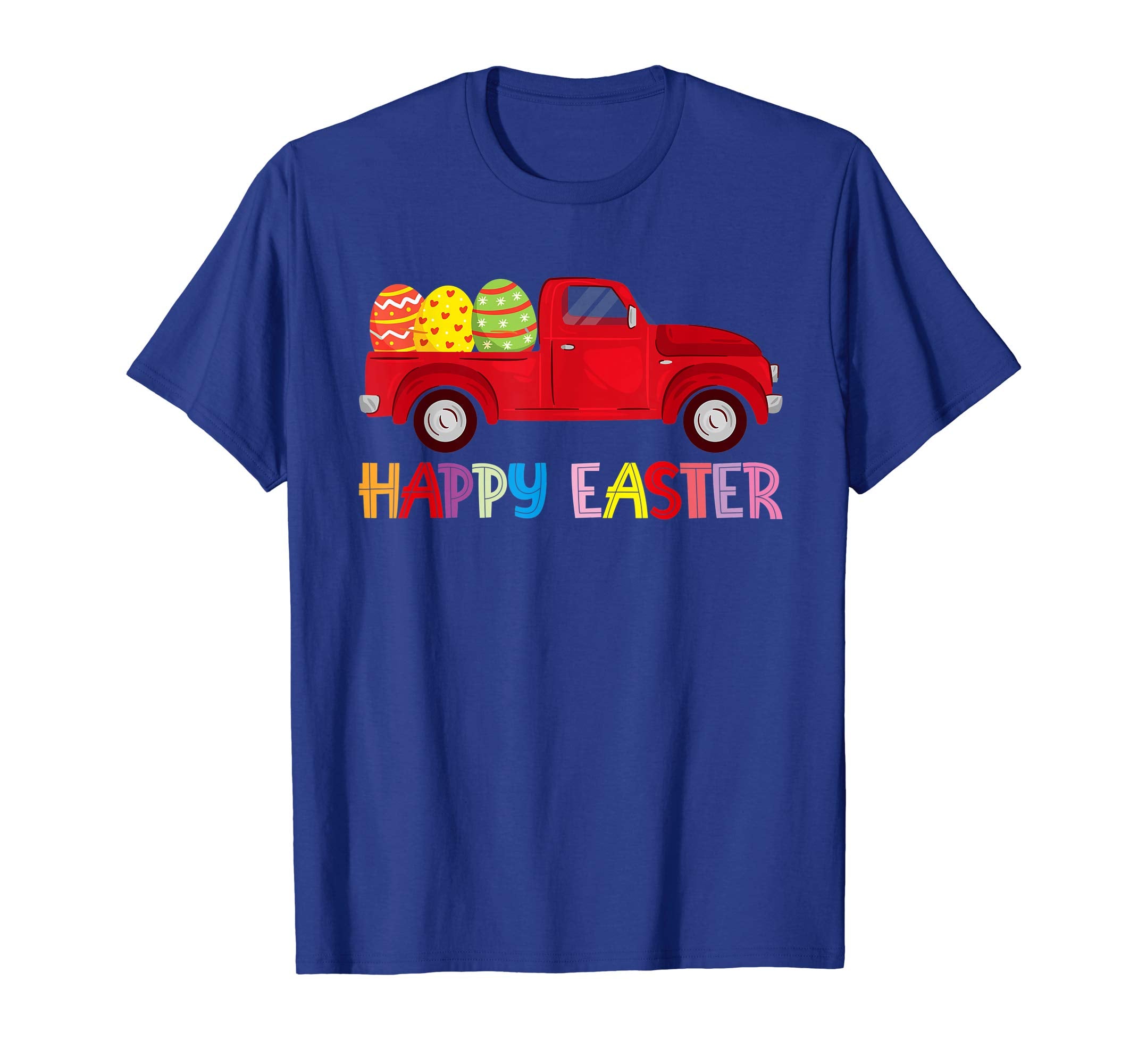 Happy Easter Truck Egg Hunt Is On Kids Boys Girls Shirt Gift