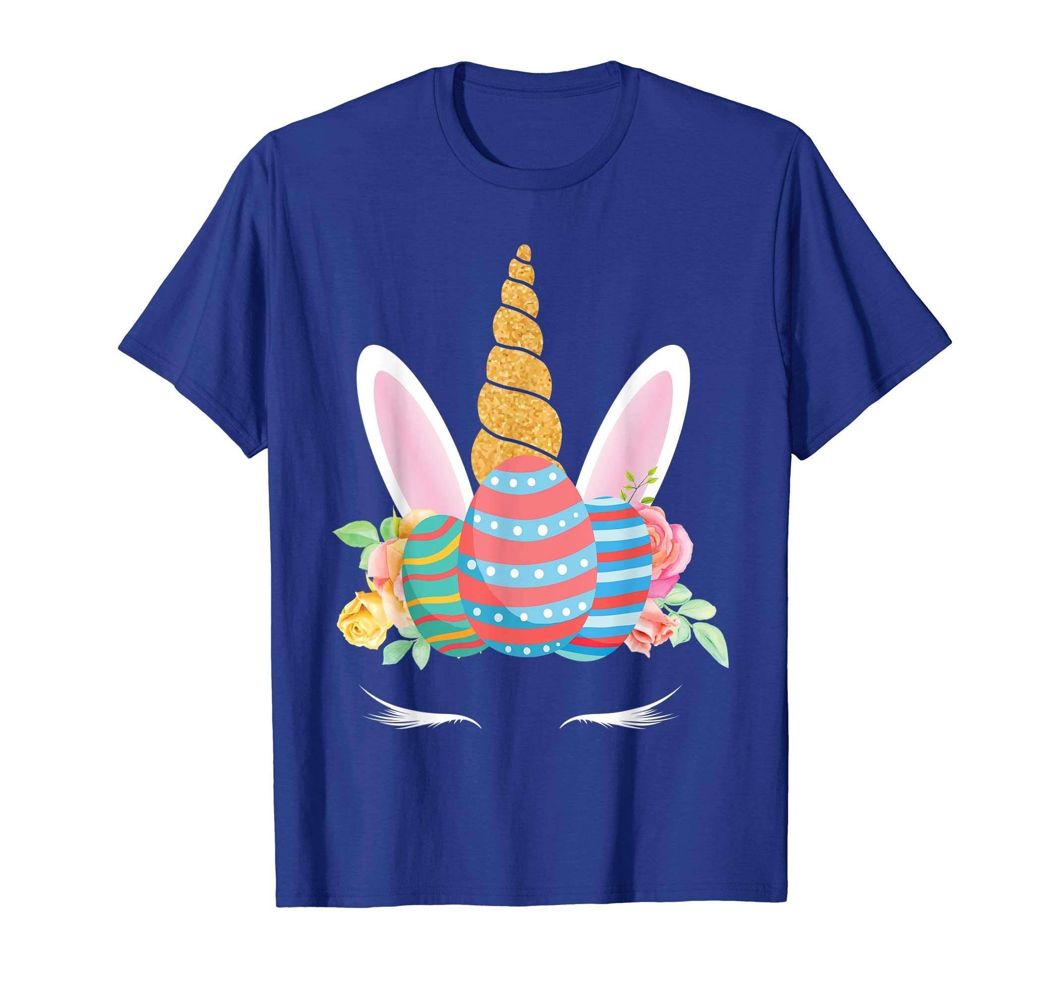 Unicorn Easter T-Shirt, Girl Easter Bunny bunnicorn gifts