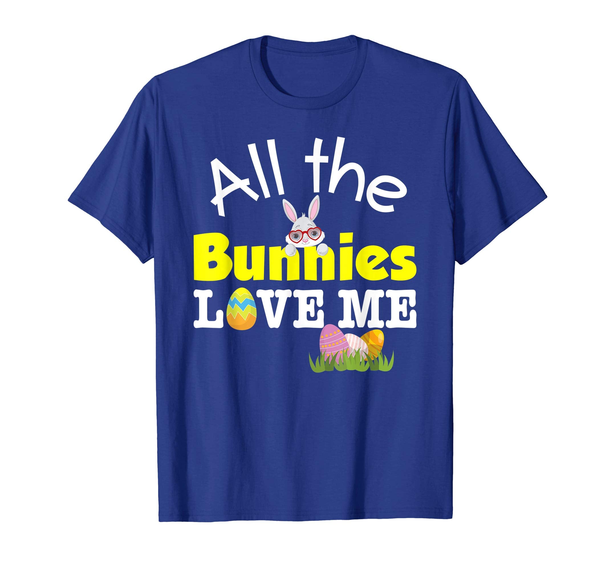 All The Bunnies Loves Me Cute Bunny Easter Day T-Shirt Boys