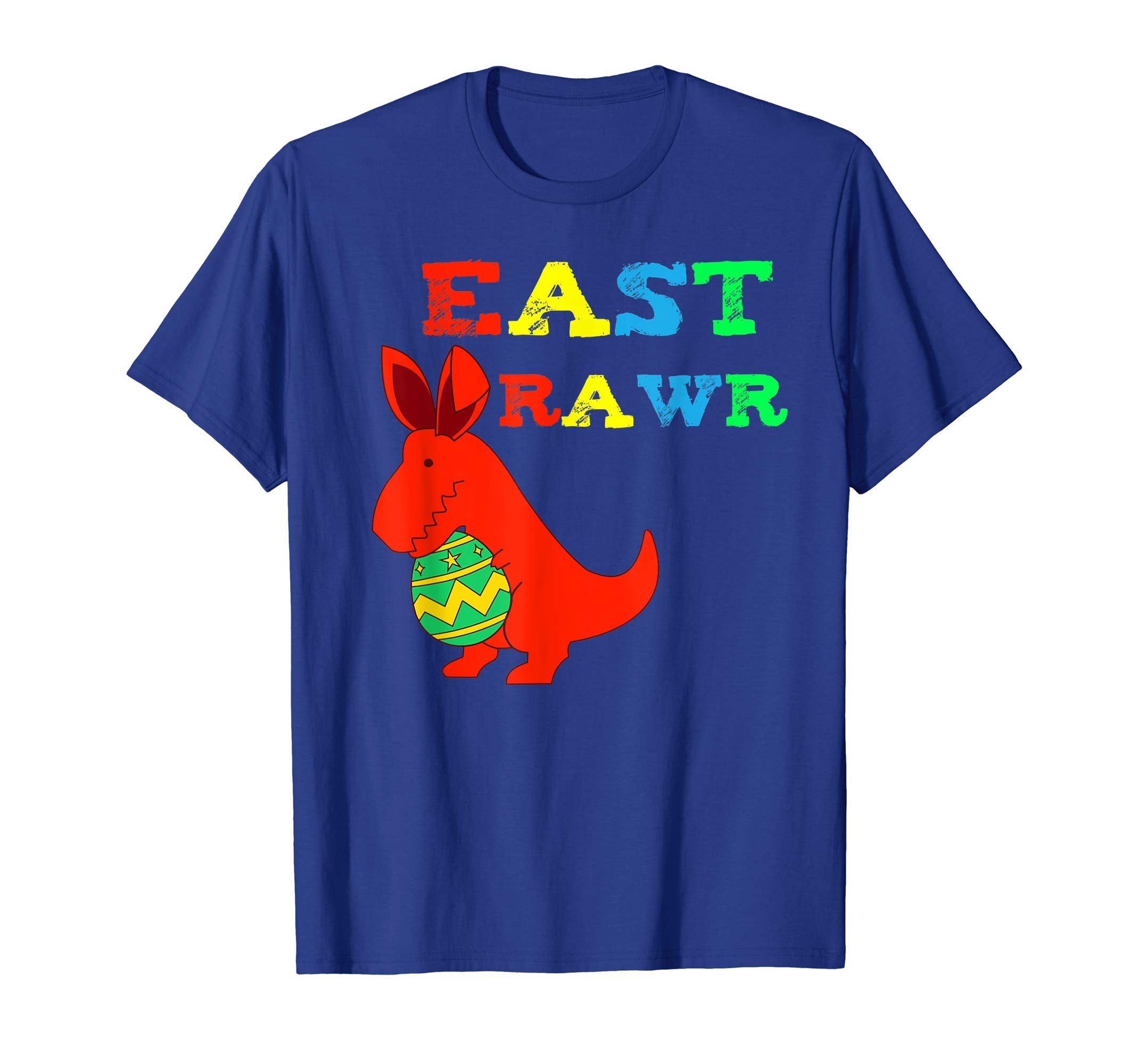 Happy Eastrawr T Rex Dinosaur Easter Bunny Egg Shirt