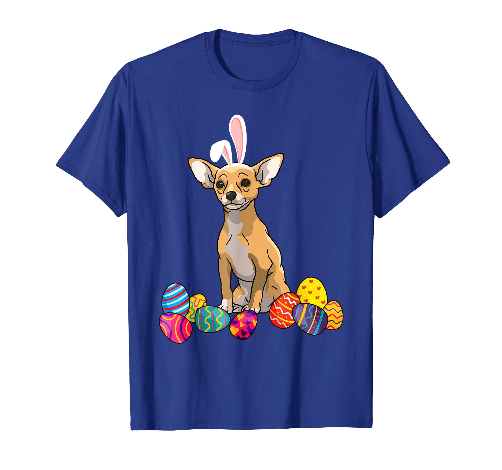Chihuahua Bunny Ear With Egg Easter Easter Day Shirt