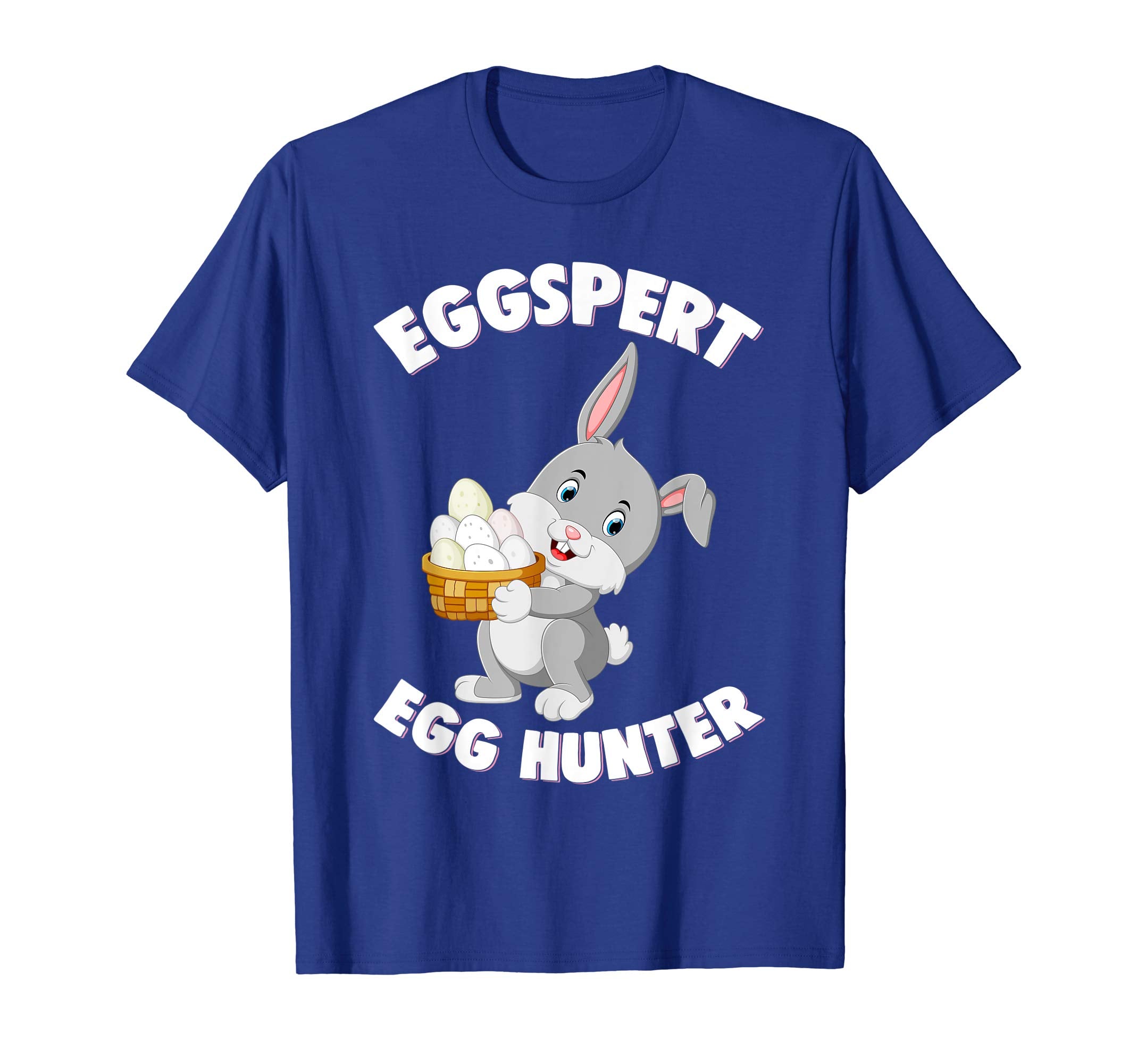 Eggspert Egg Hunter Happy Easter Kids Boys Girls T Shirt