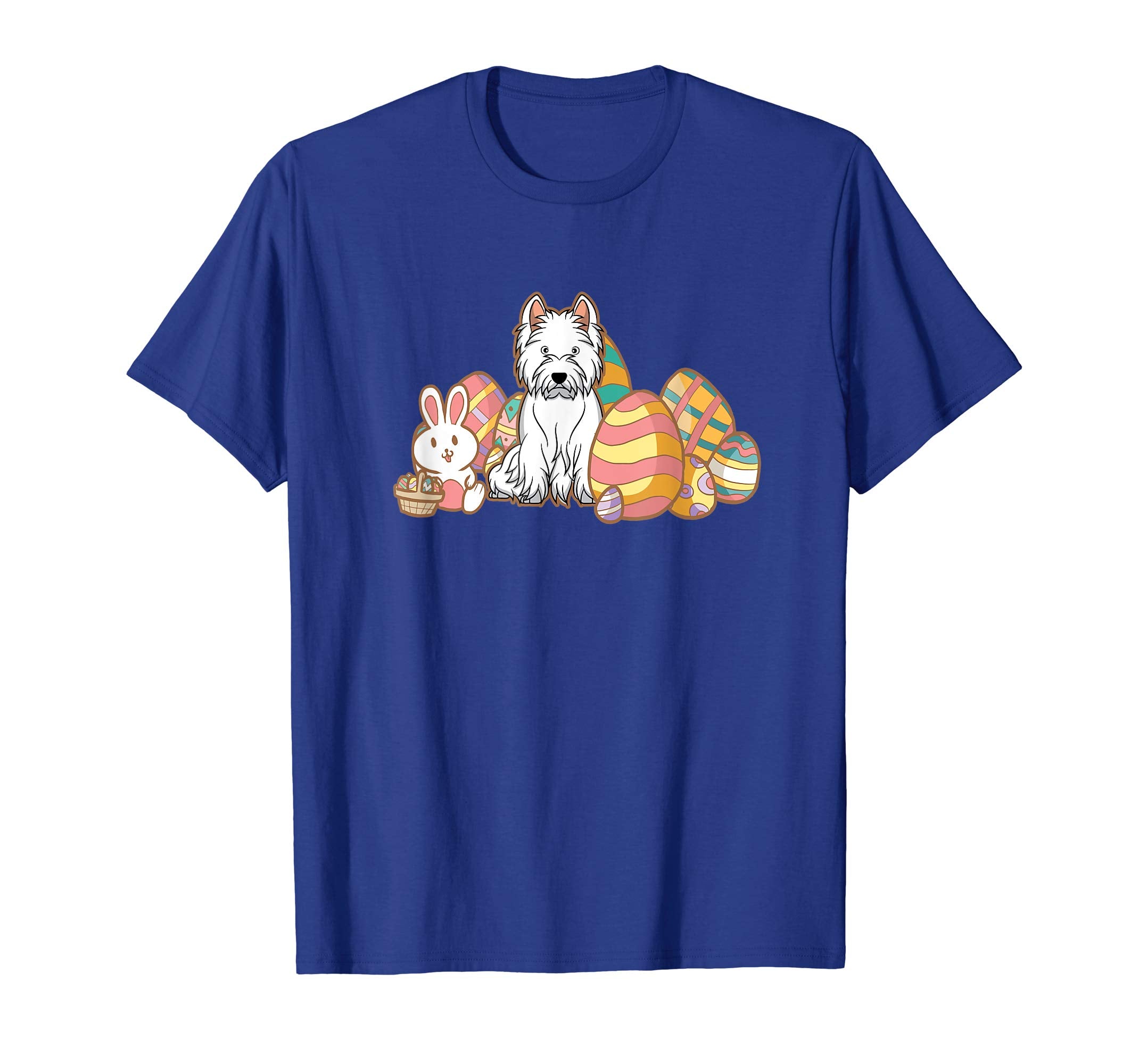 Easter West Highland Terrier Dog T-Shirt Gift