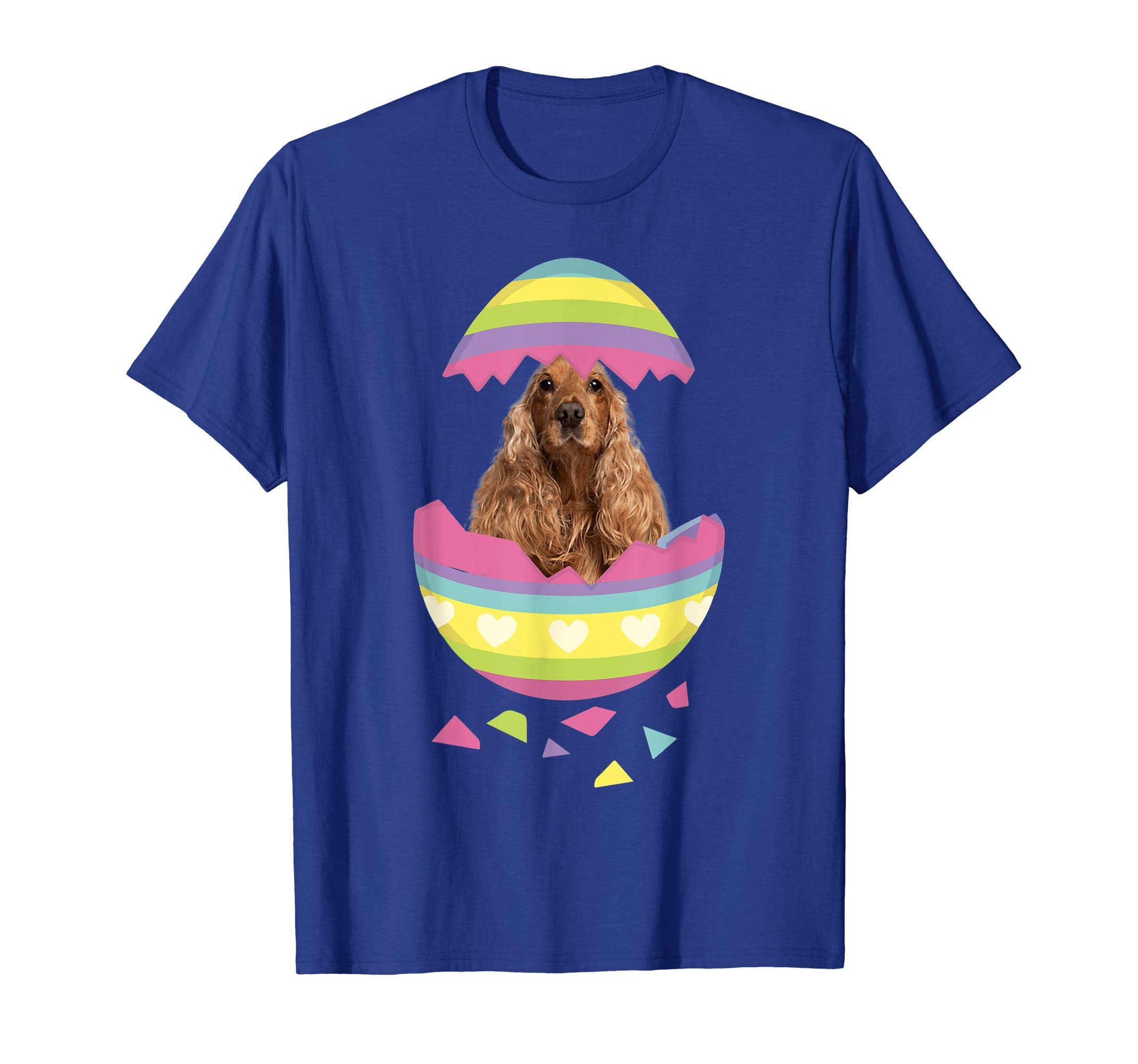 Cocker Spaniel Easter Egg T-Shirt Dog Lover