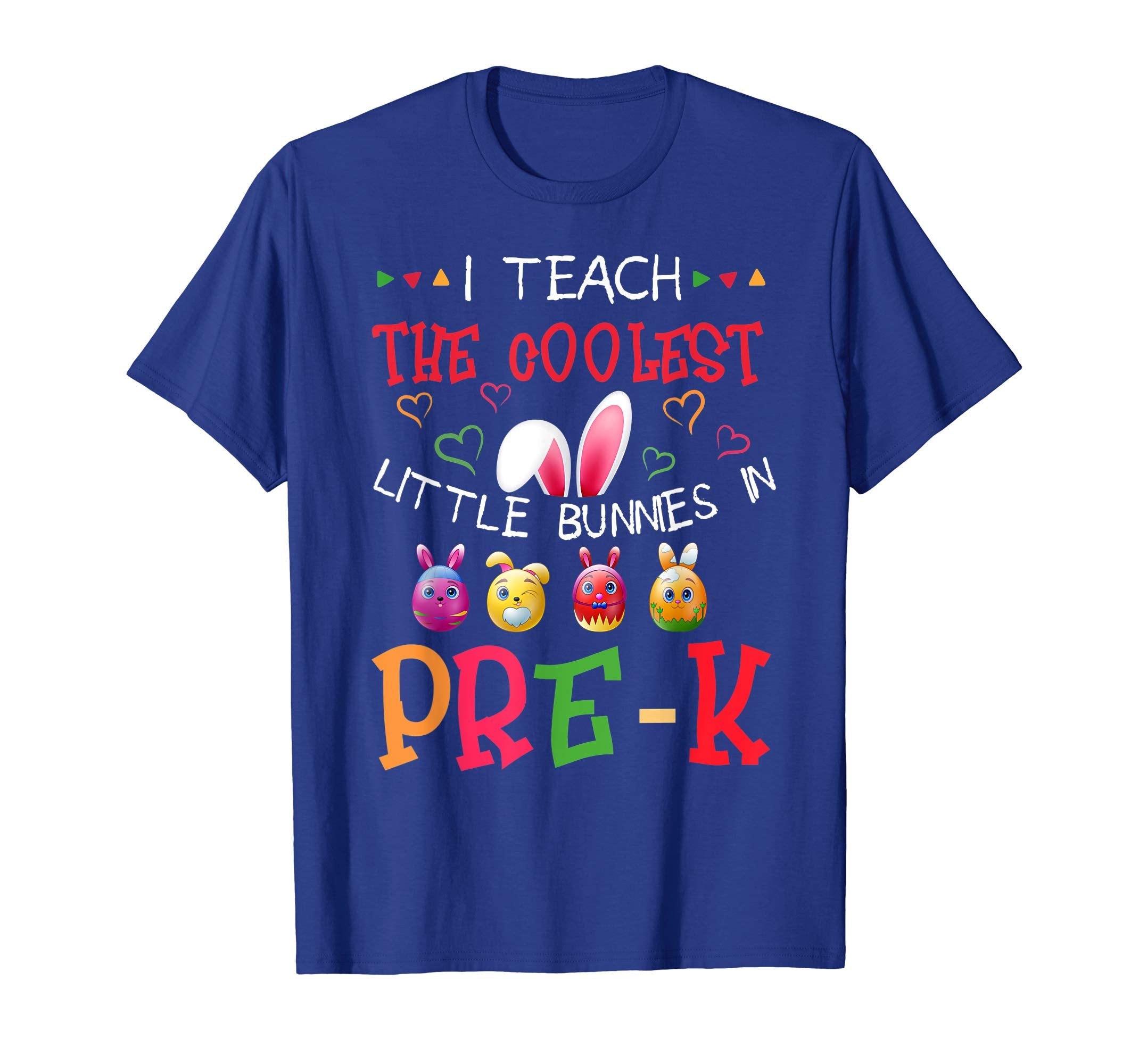 Easter Pre-K Teacher T Shirt Easter Egg Emoji T-Shirt