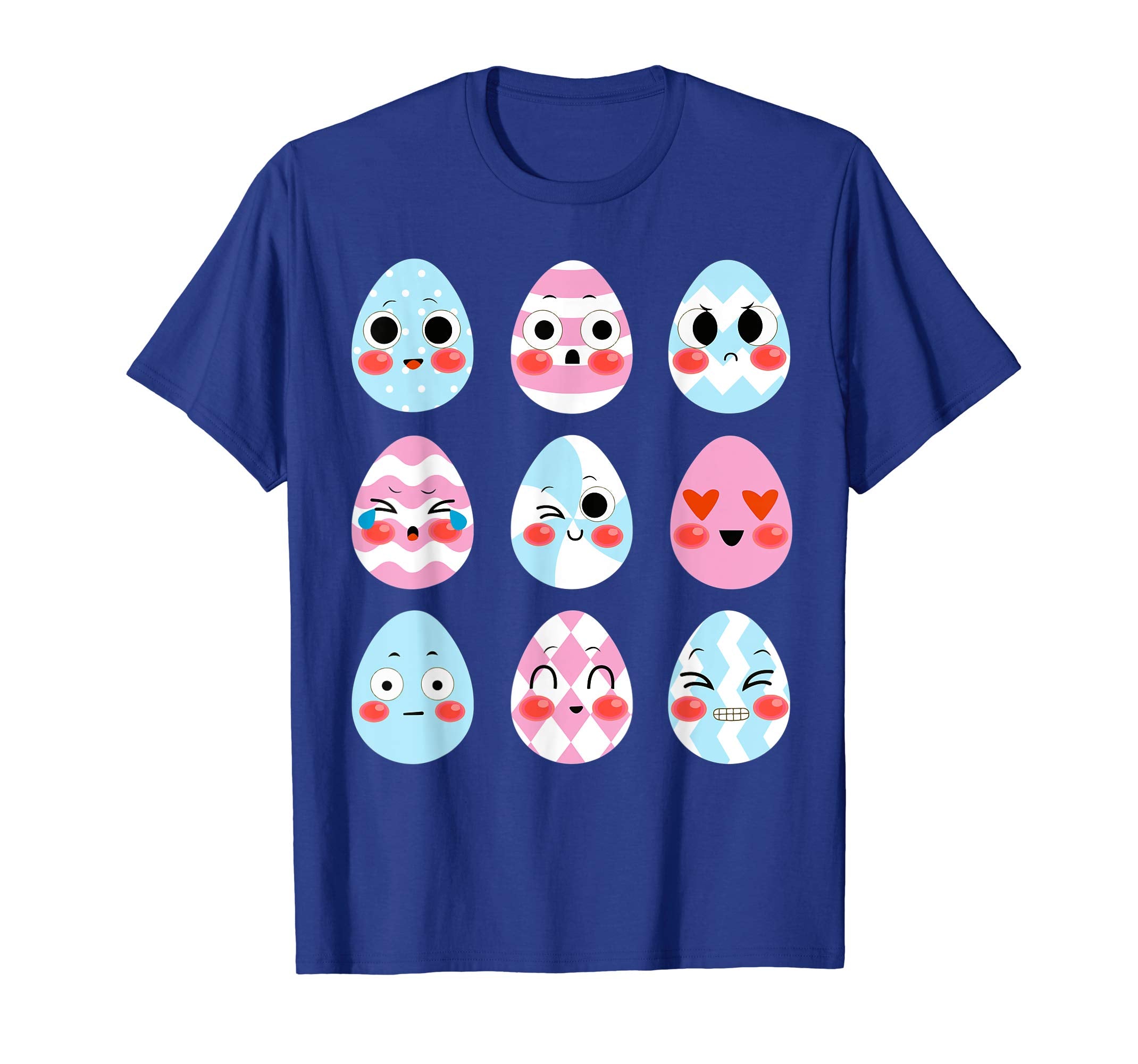 Funny Emoji Easter Eggs Shirt Kids Gifts
