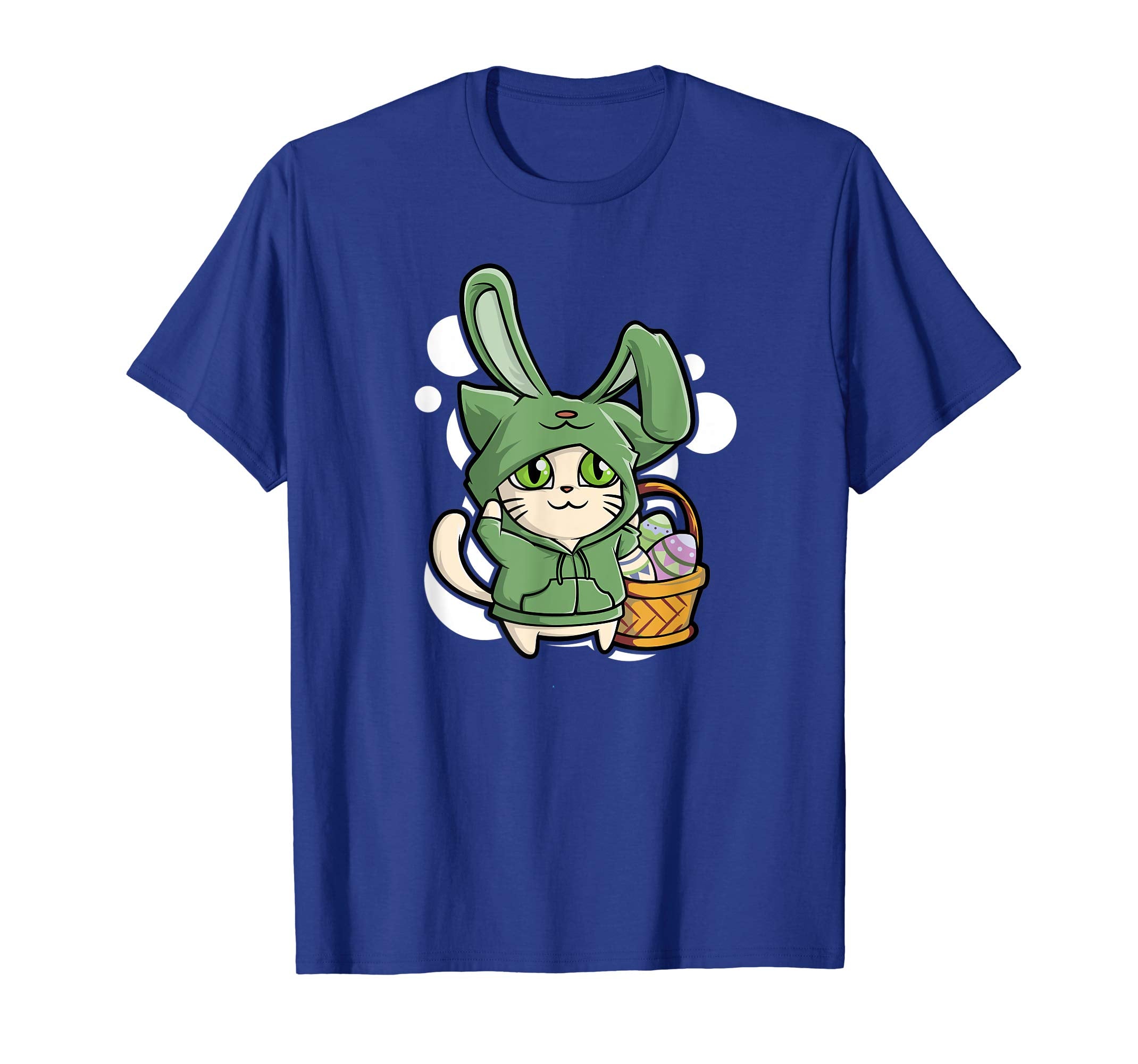 Cat Portrait Kawaii Easter Shirt Funny Gift Idea Women Men