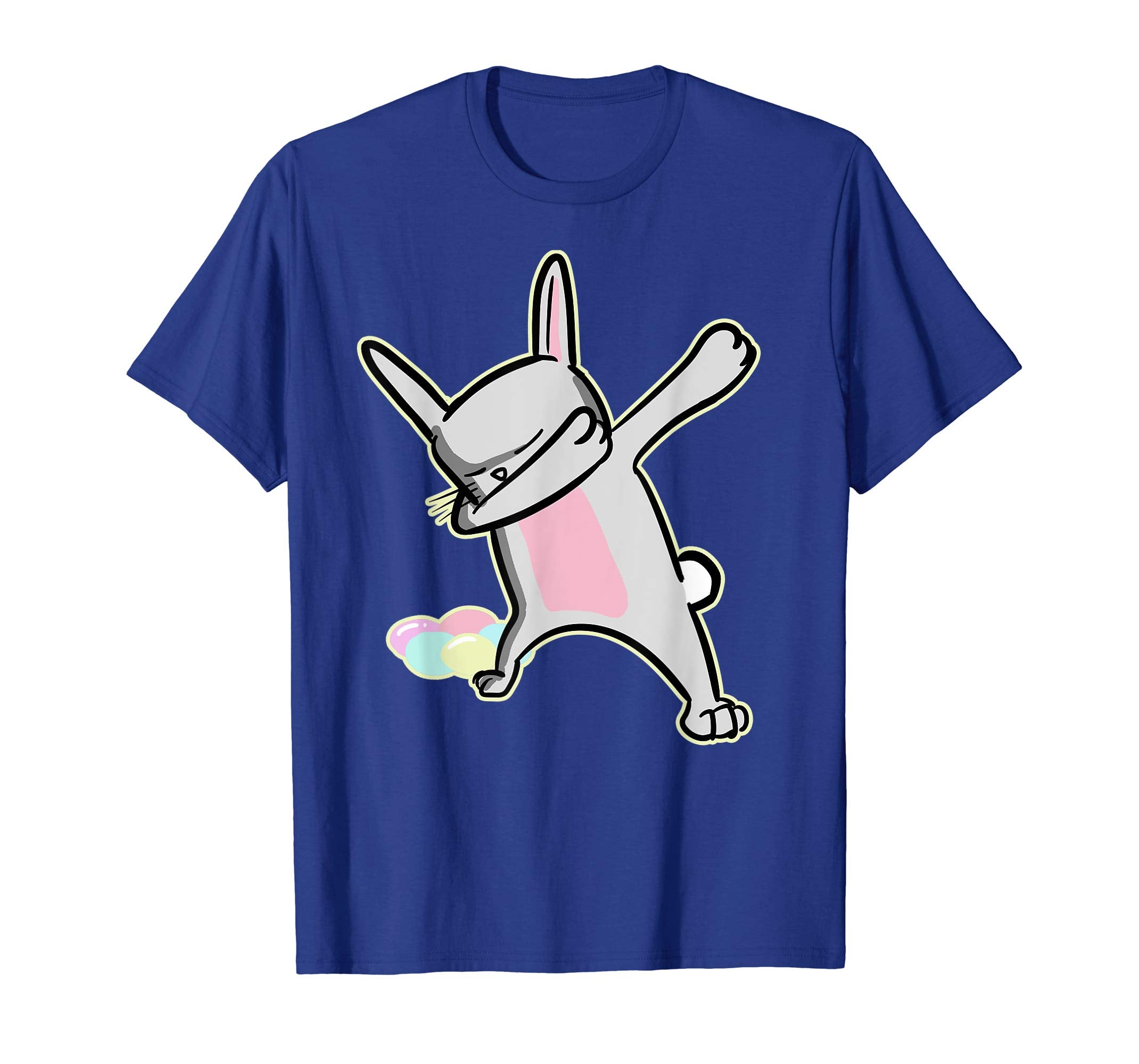 Easter Shirt For Boys Girls Cool Dabbing Rabbit