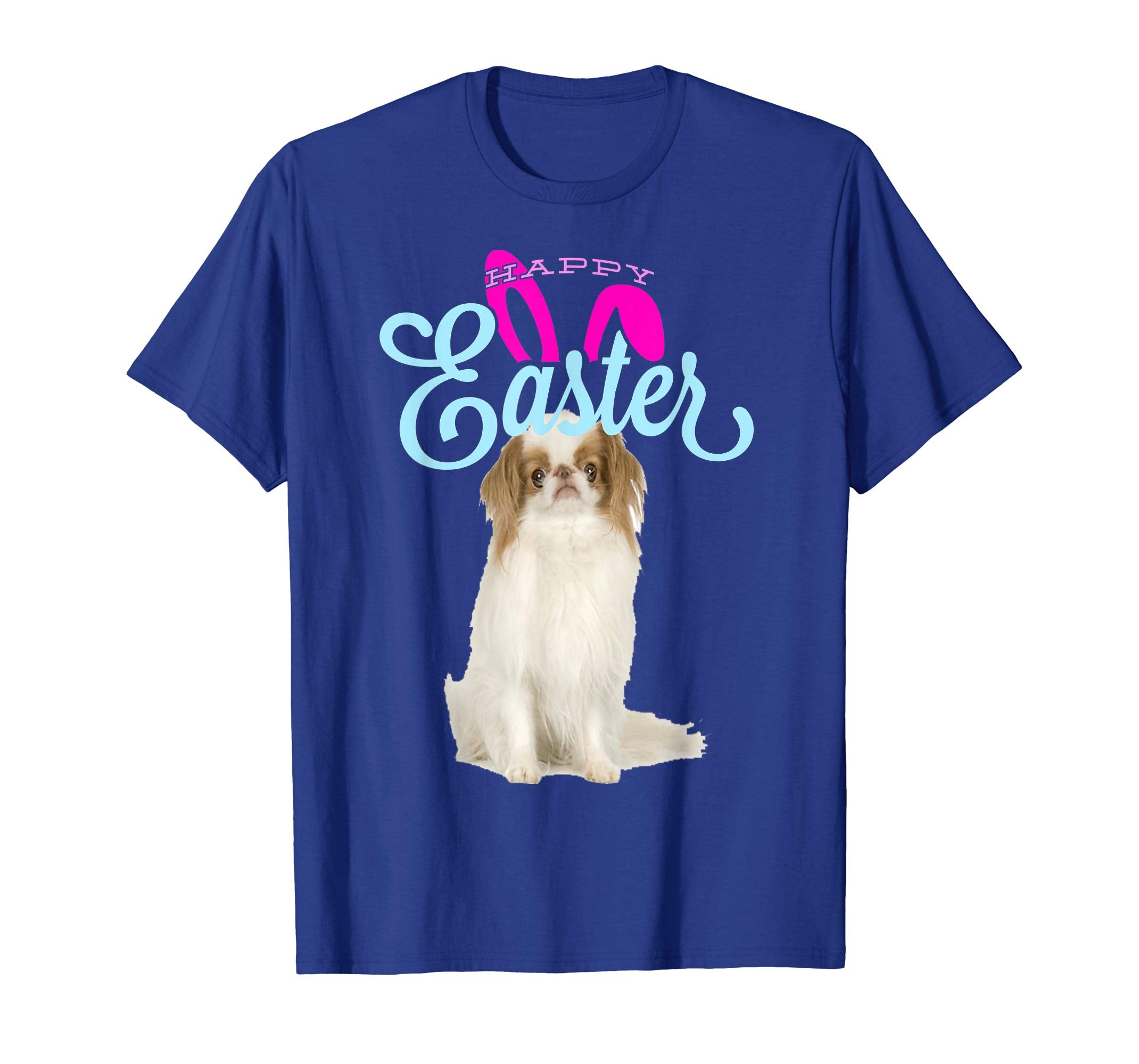 Easter Bunny Japanese Chin Tshirt Dog Men Women Gift Easter